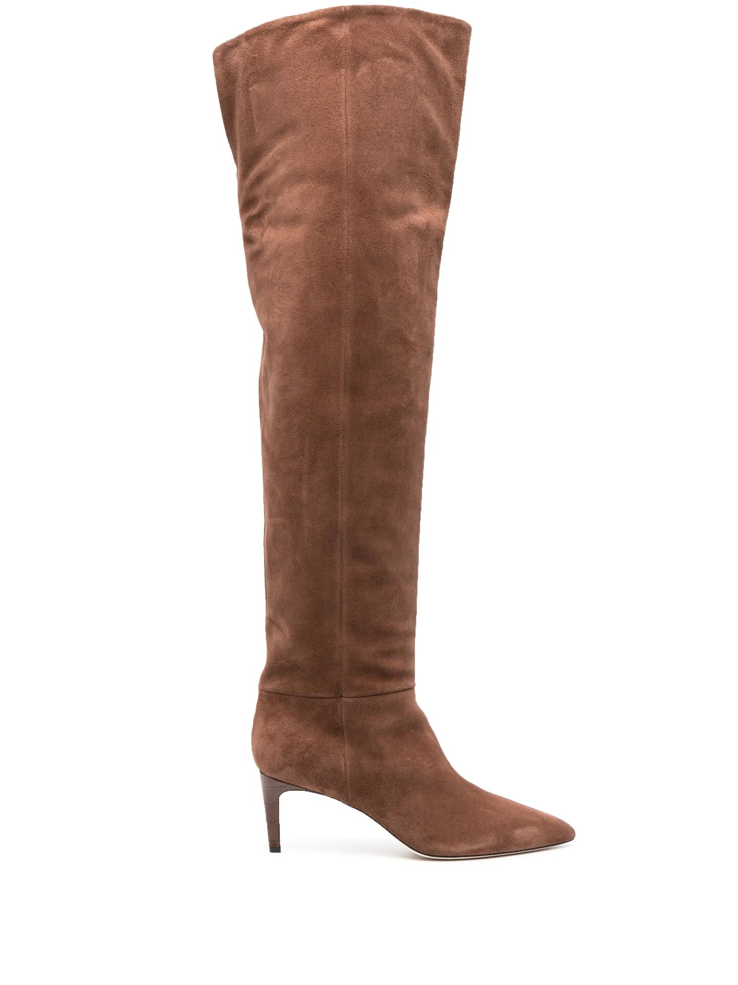 60mm suede knee-high boots