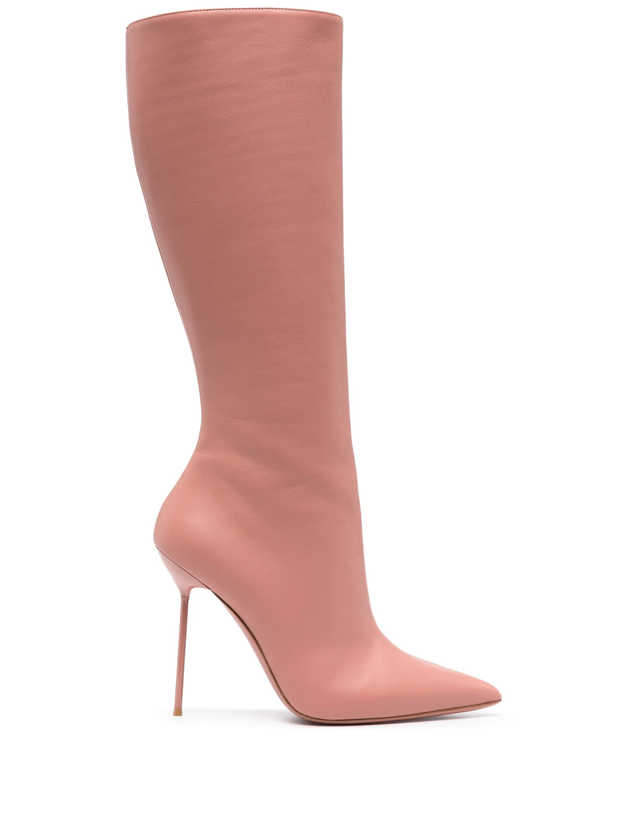Lidia leather knee-high boots