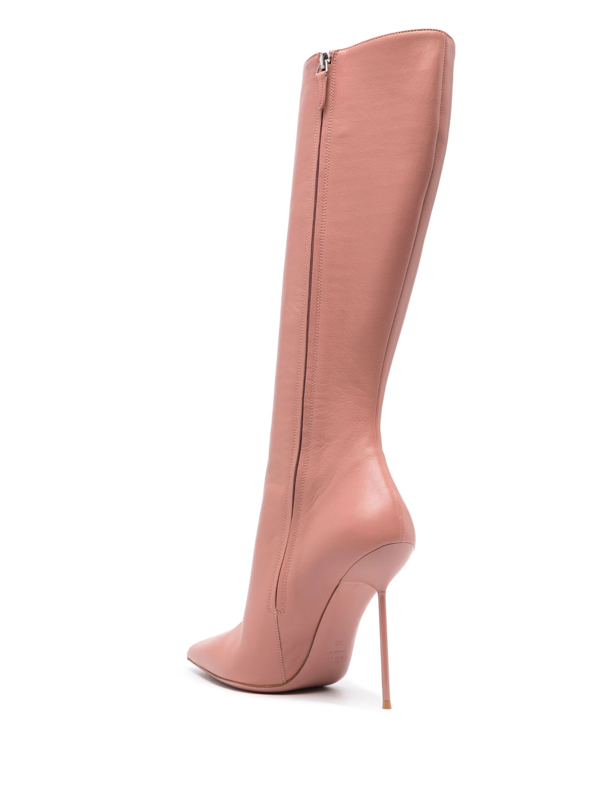 Lidia leather knee-high boots