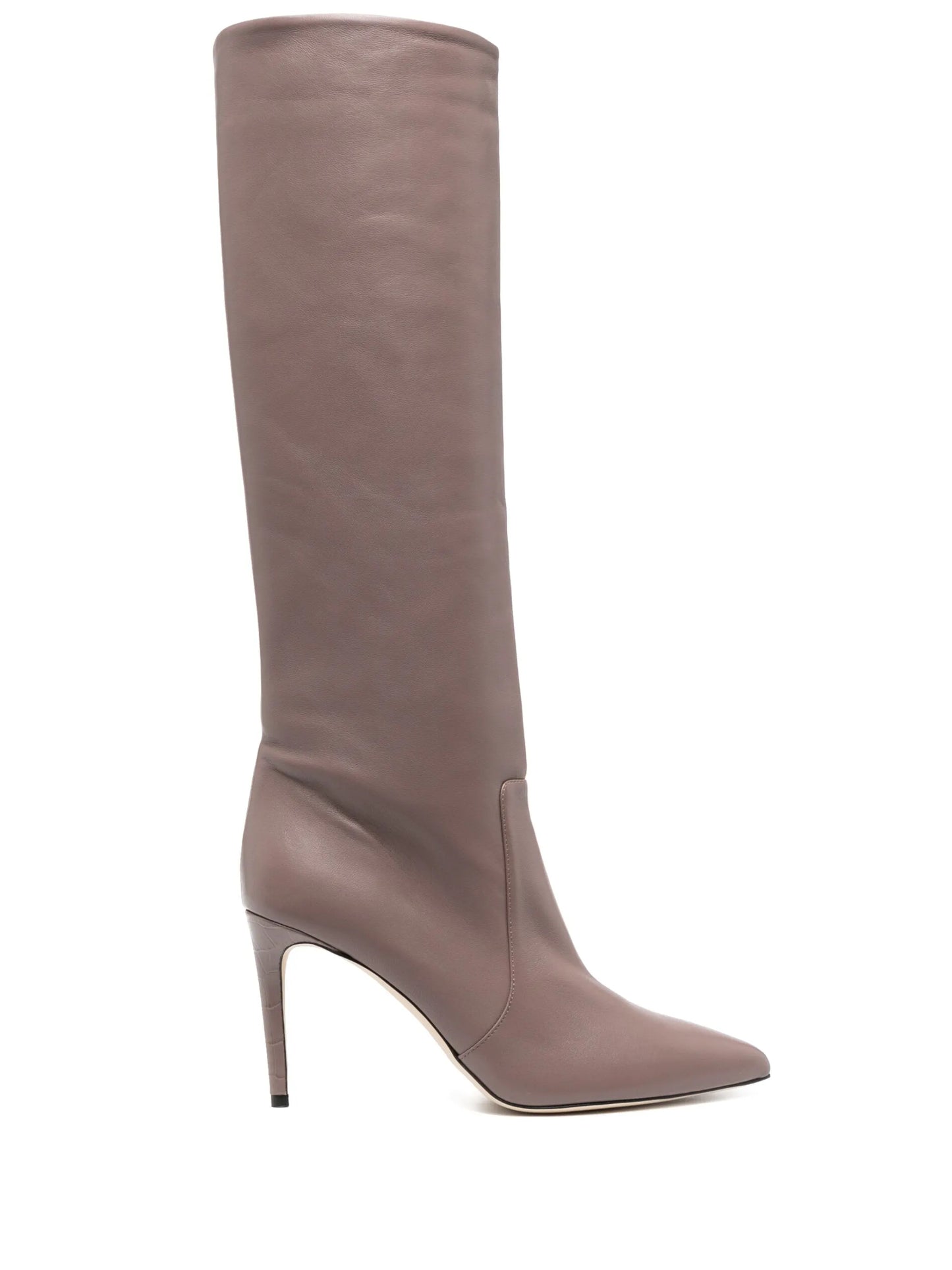 90mm leather knee-high boots