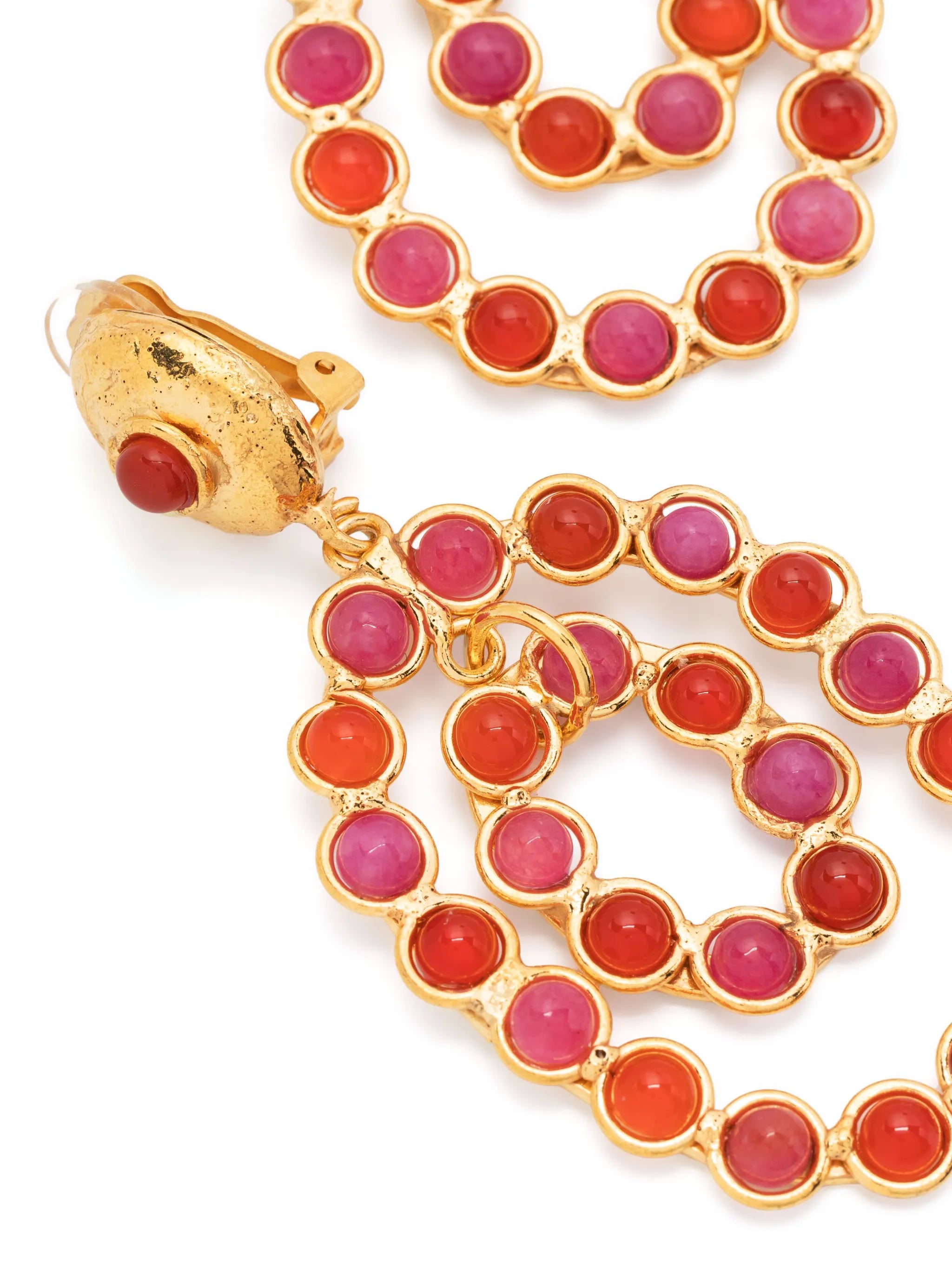 Gina stone-embellished earrings