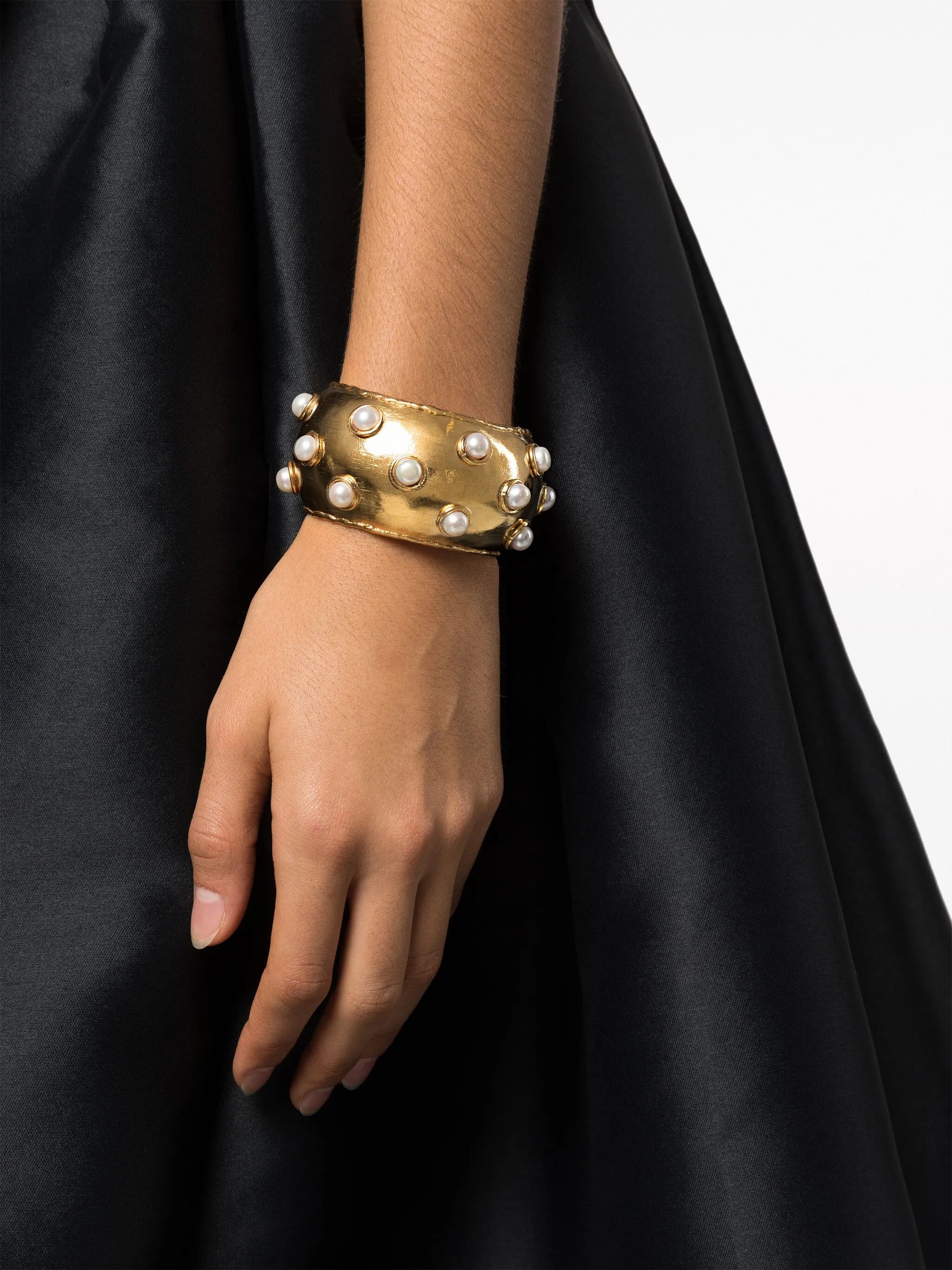 Dune pearl-embellished bracelet