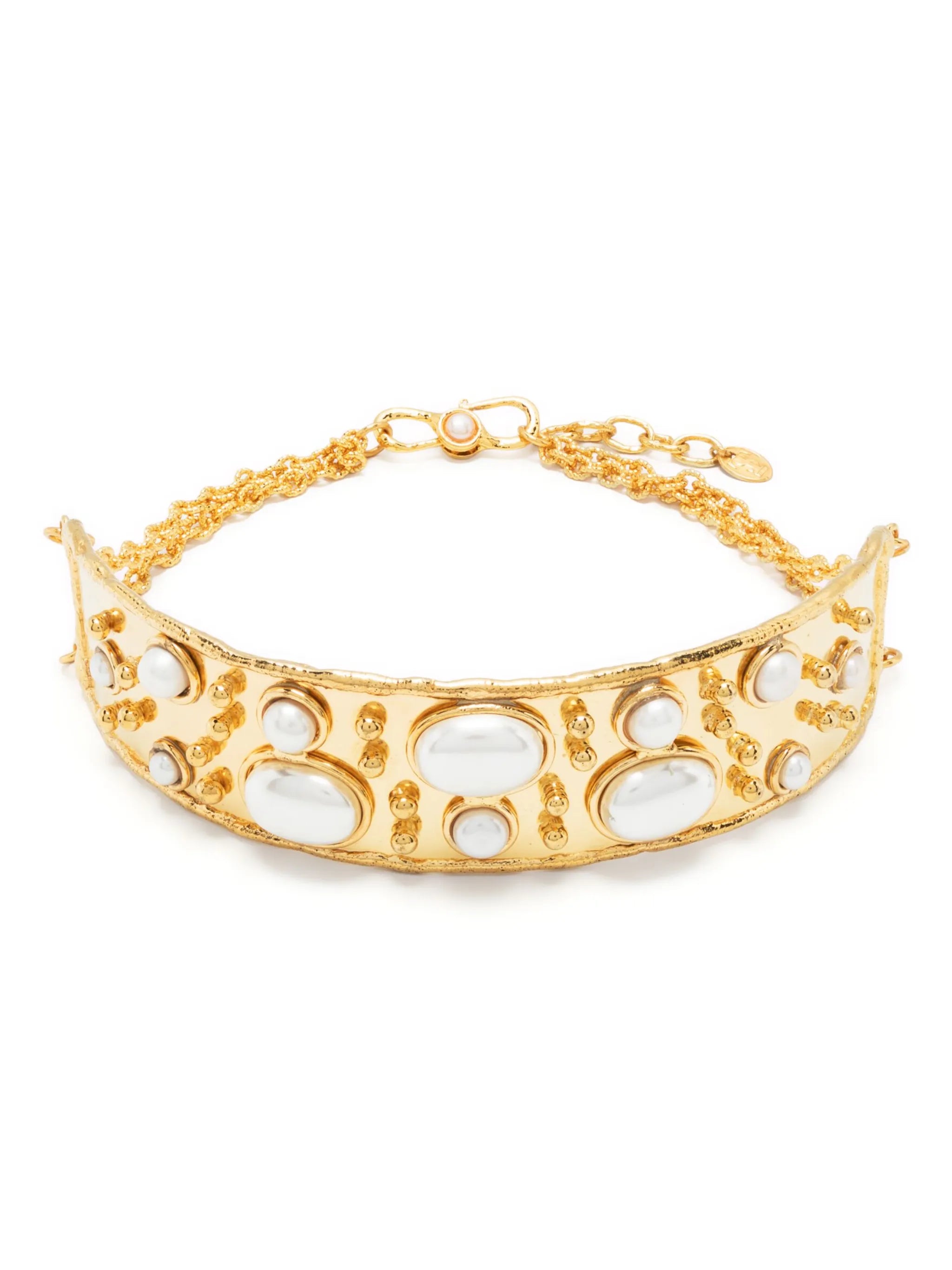 pearl choker necklace