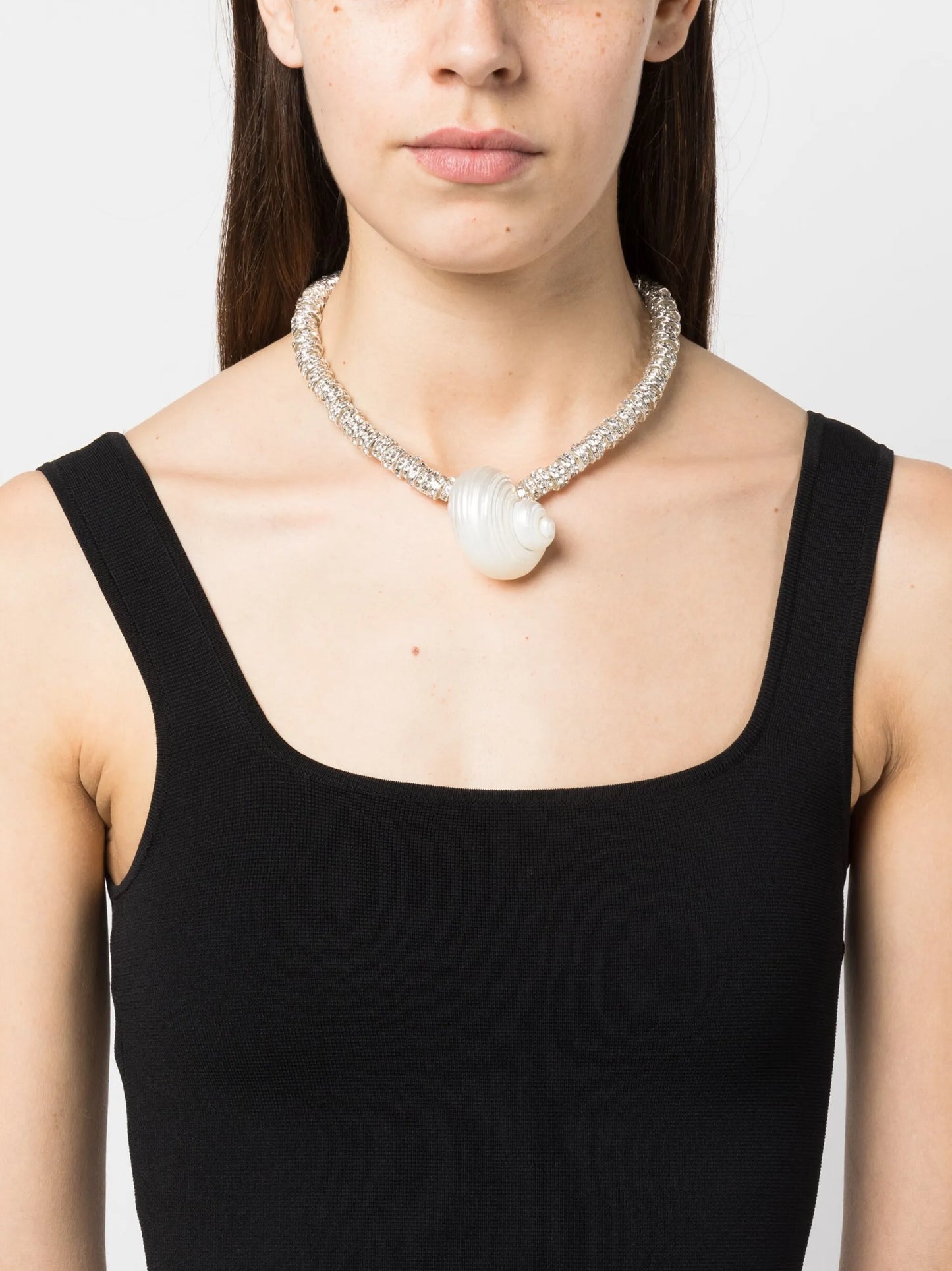 shell-pendant necklace