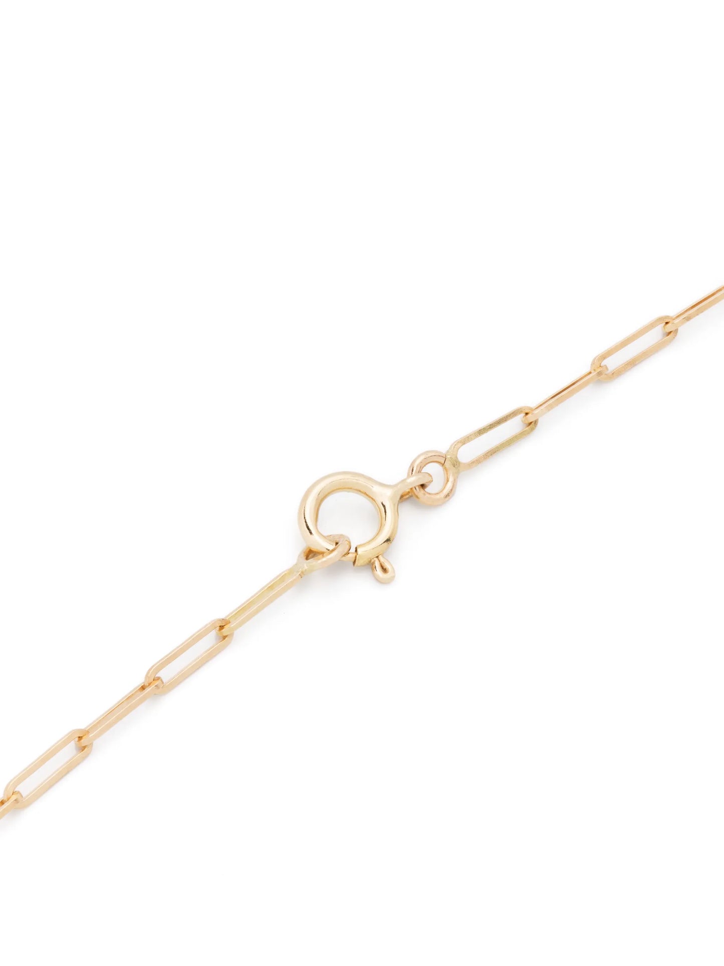 18kt yellow gold Solitaire diamond necklace