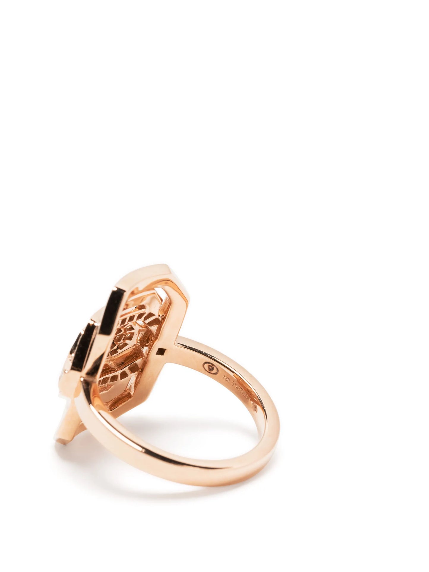 18kt rose gold Mini My Way diamond cocktail ring