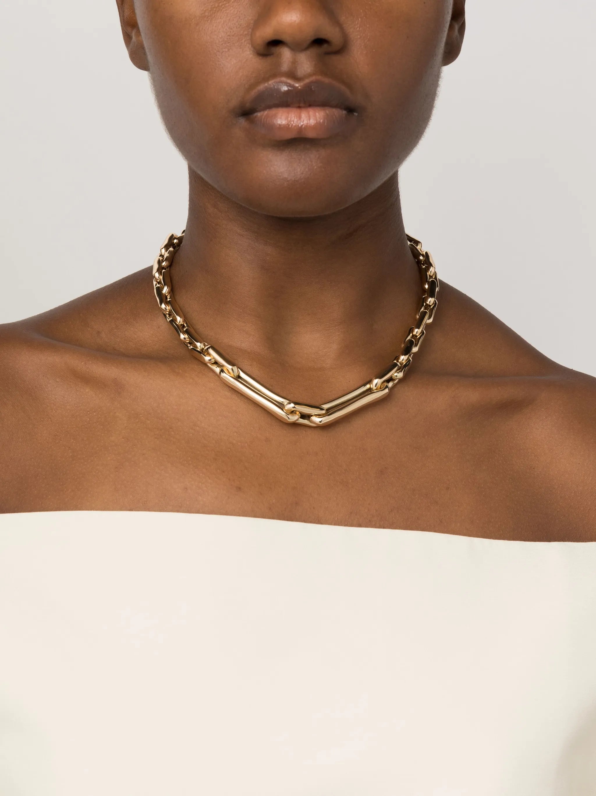 14kt yellow gold chain necklace