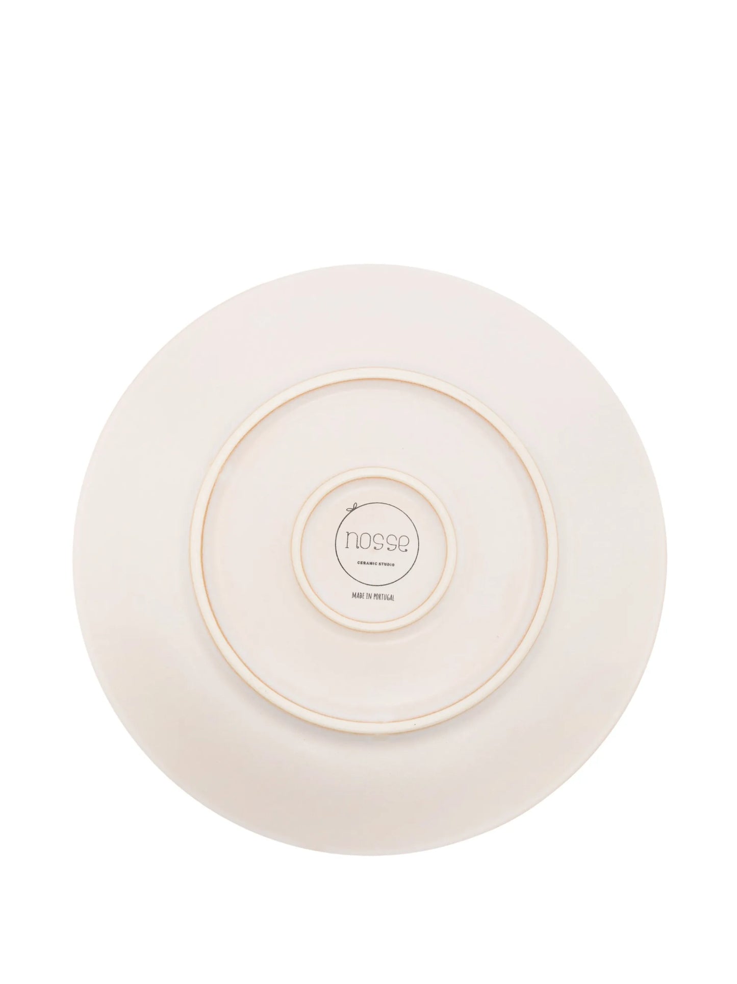 metallic-trim dessert plate set