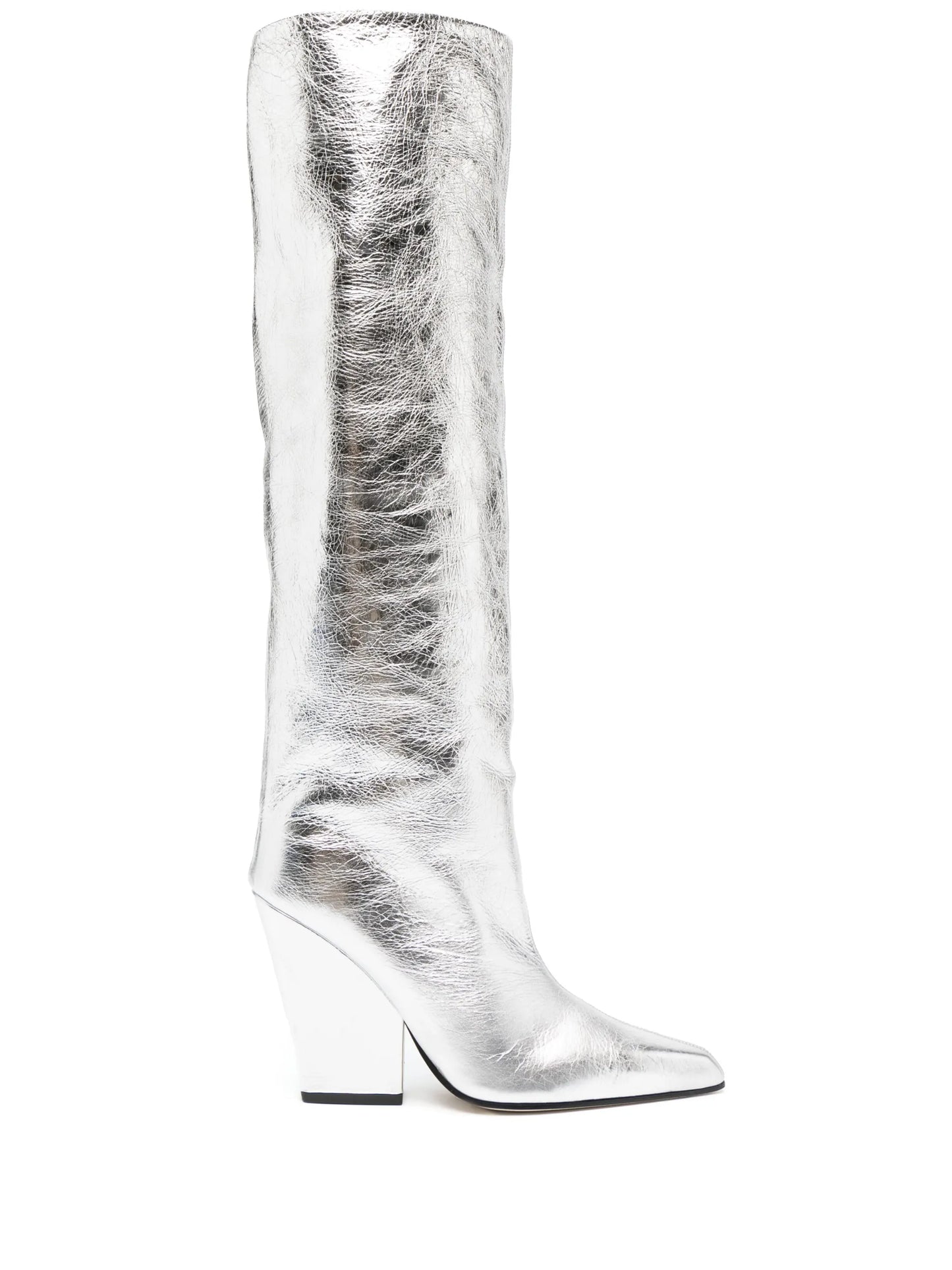 Jane 100mm leather knee-high boots