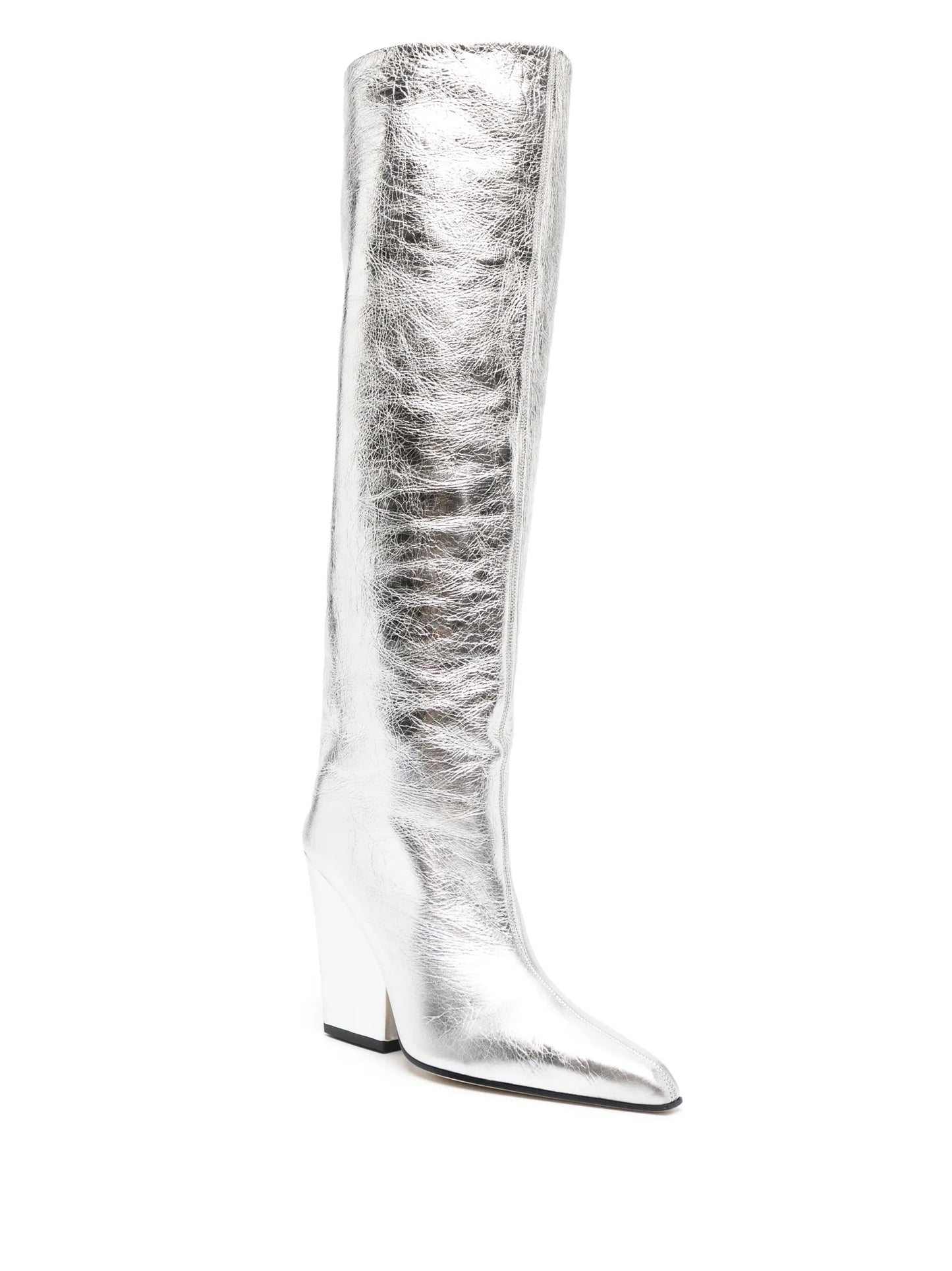 Jane 100mm leather knee-high boots