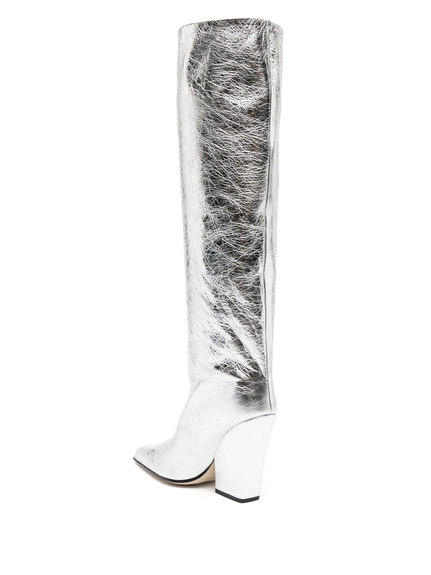 Jane 100mm leather knee-high boots