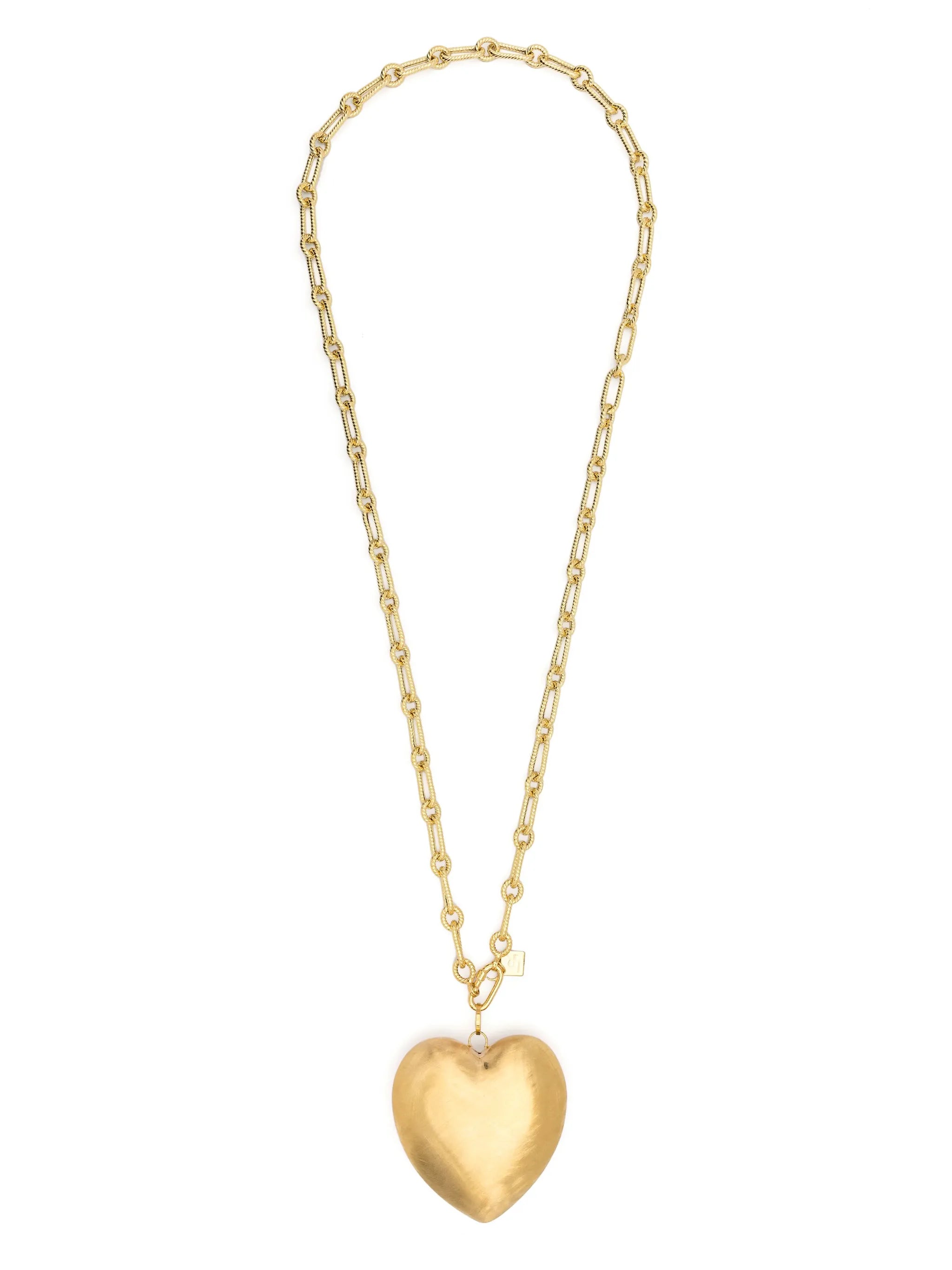 14kt yellow gold Heart necklace