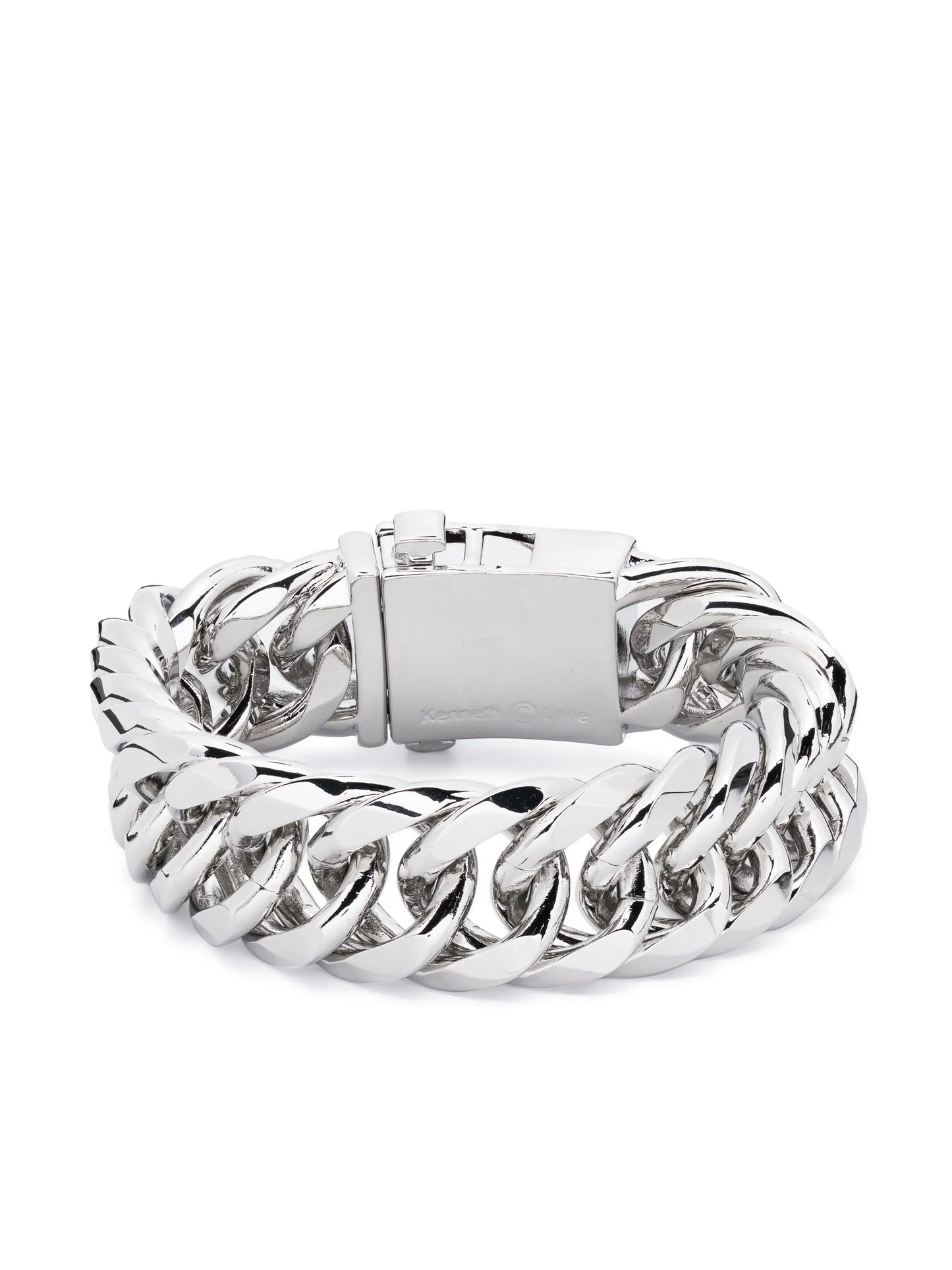 chunky curb-chain bracelet