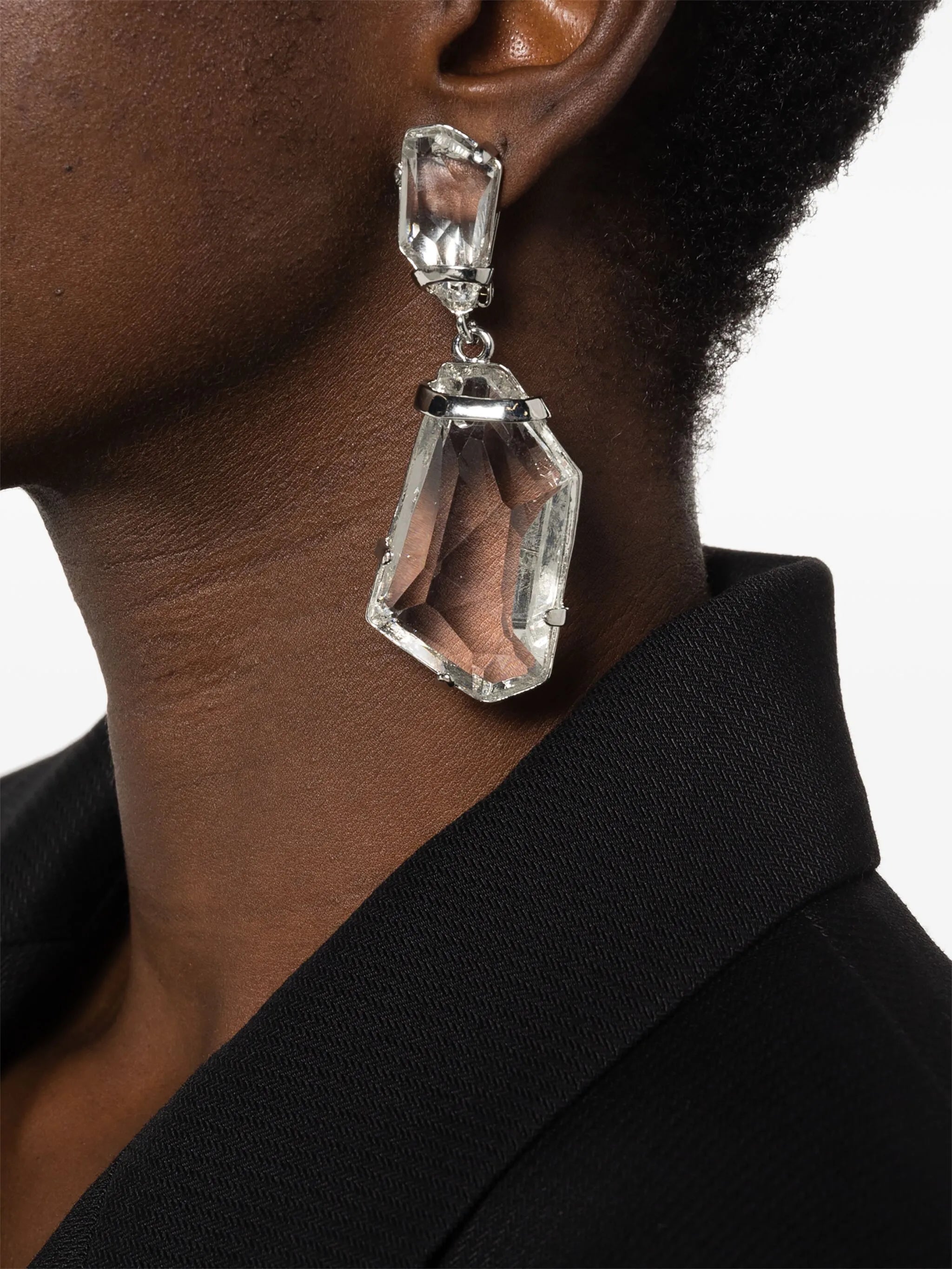 crystal drop earrings