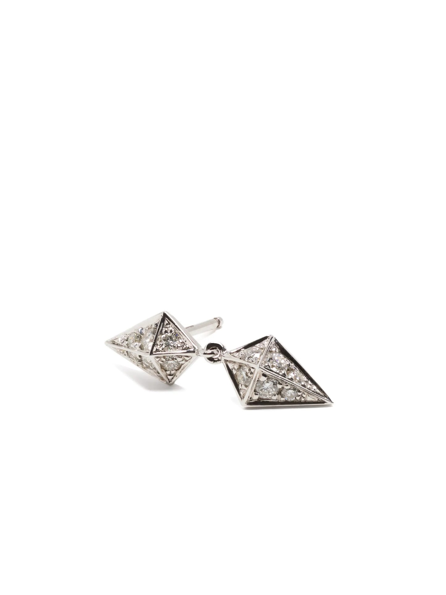 Rockaway diamond single earring