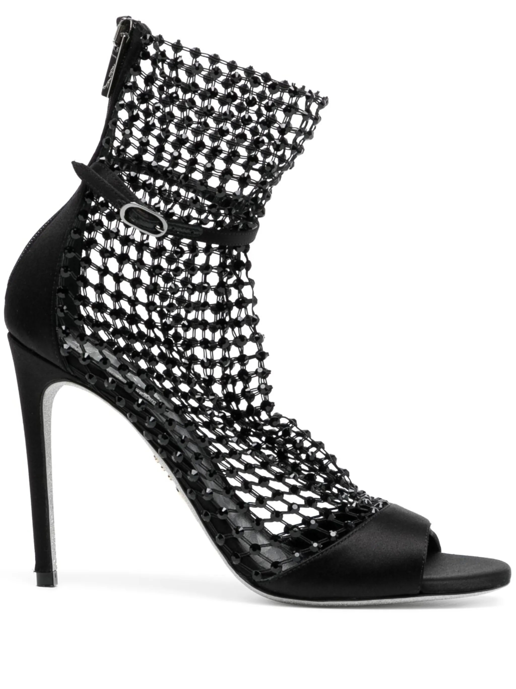 Galaxia 100mm crystal-embellished sandals