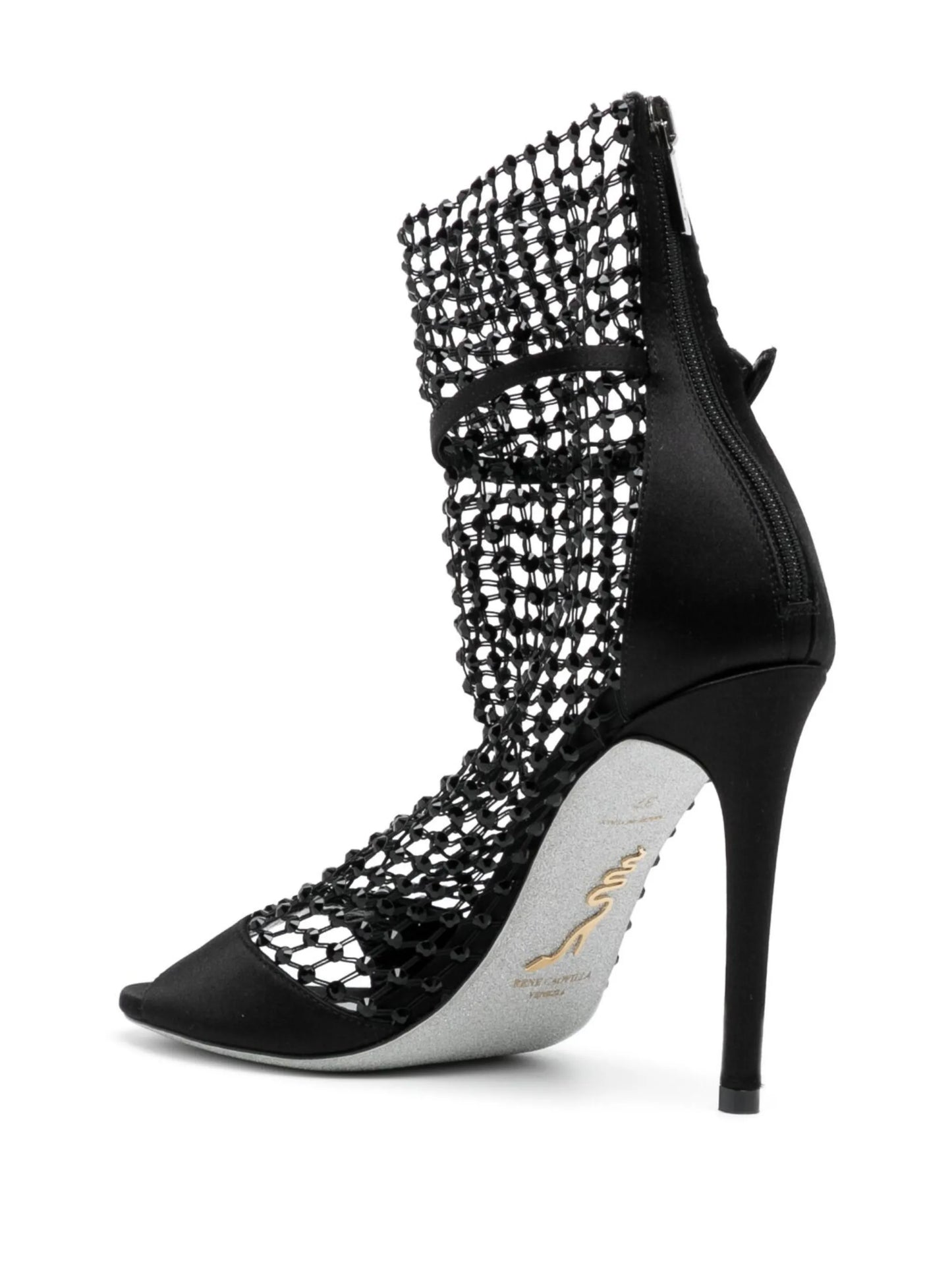 Galaxia 100mm crystal-embellished sandals