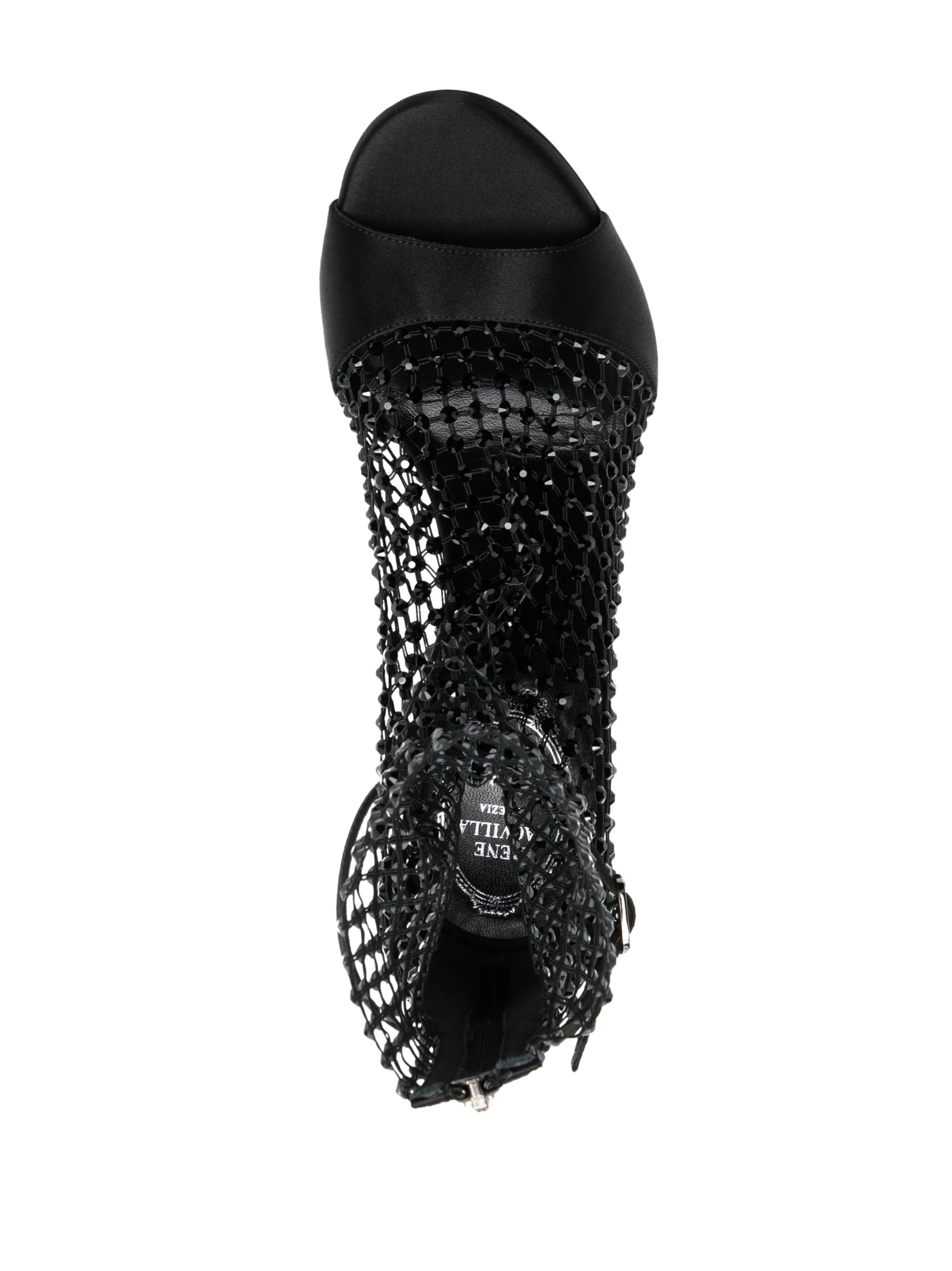 Galaxia 100mm crystal-embellished sandals
