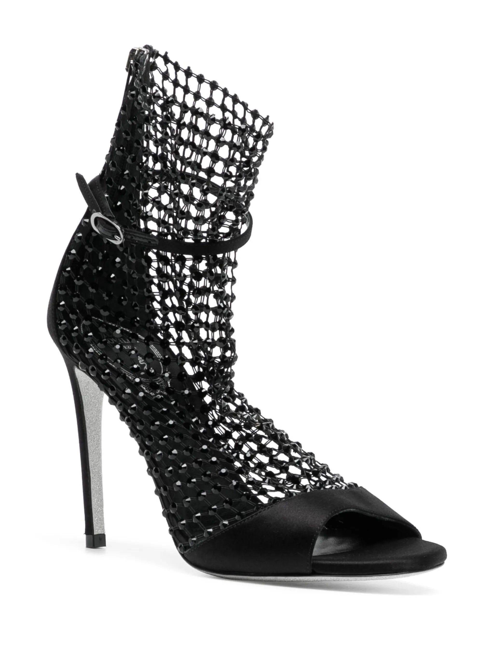 Galaxia 100mm crystal-embellished sandals