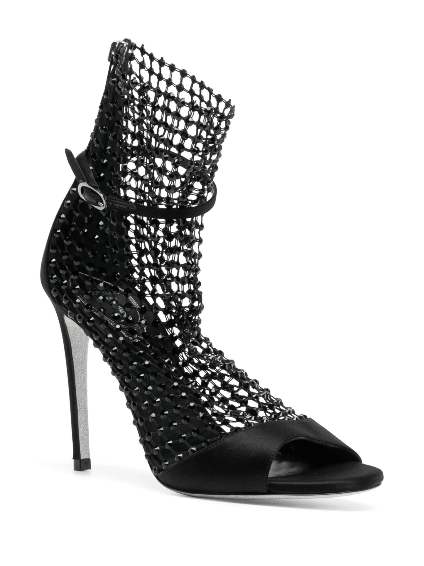 Galaxia 100mm crystal-embellished sandals