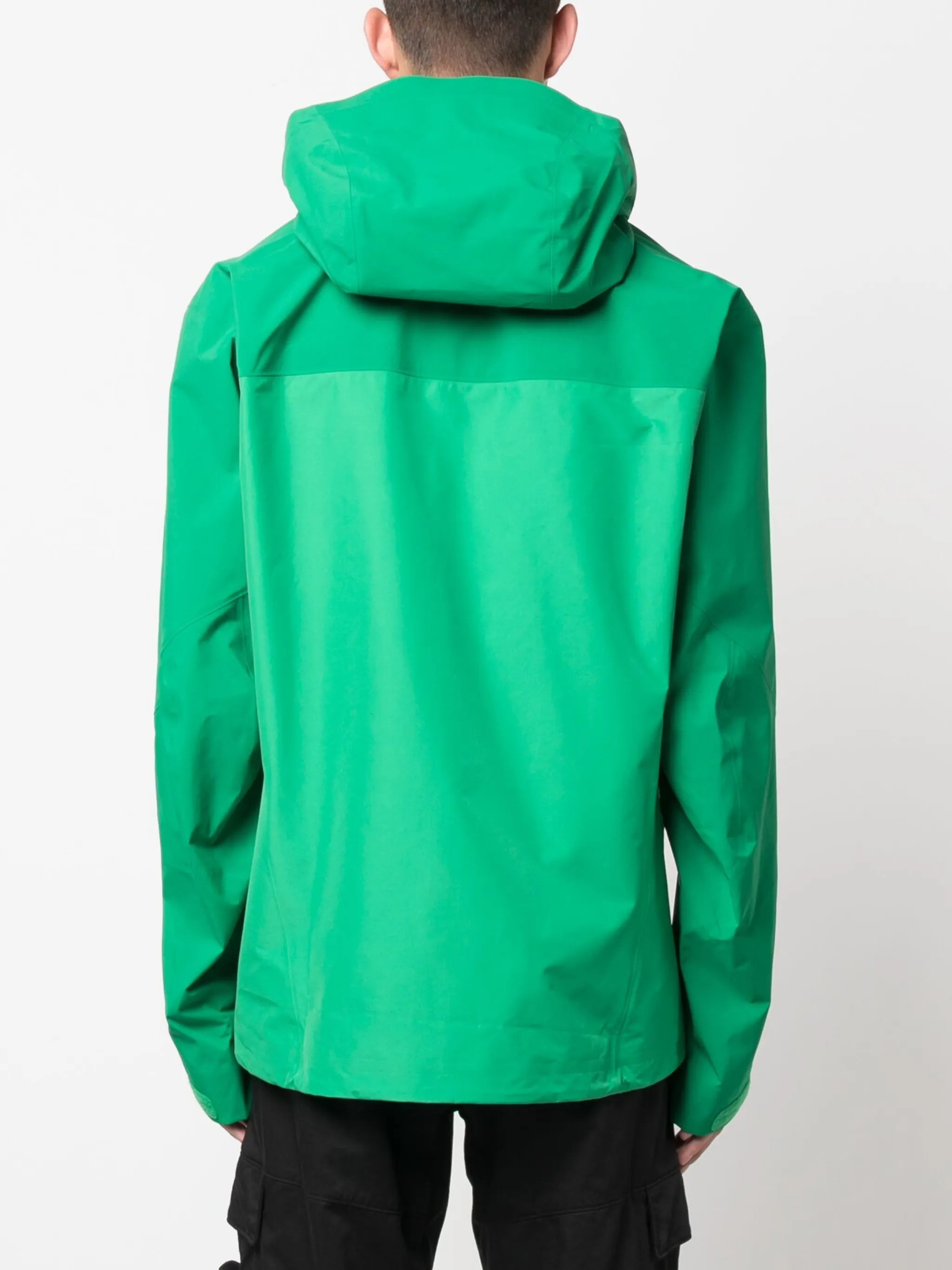 Beta logo-embroidered hooded jacket
