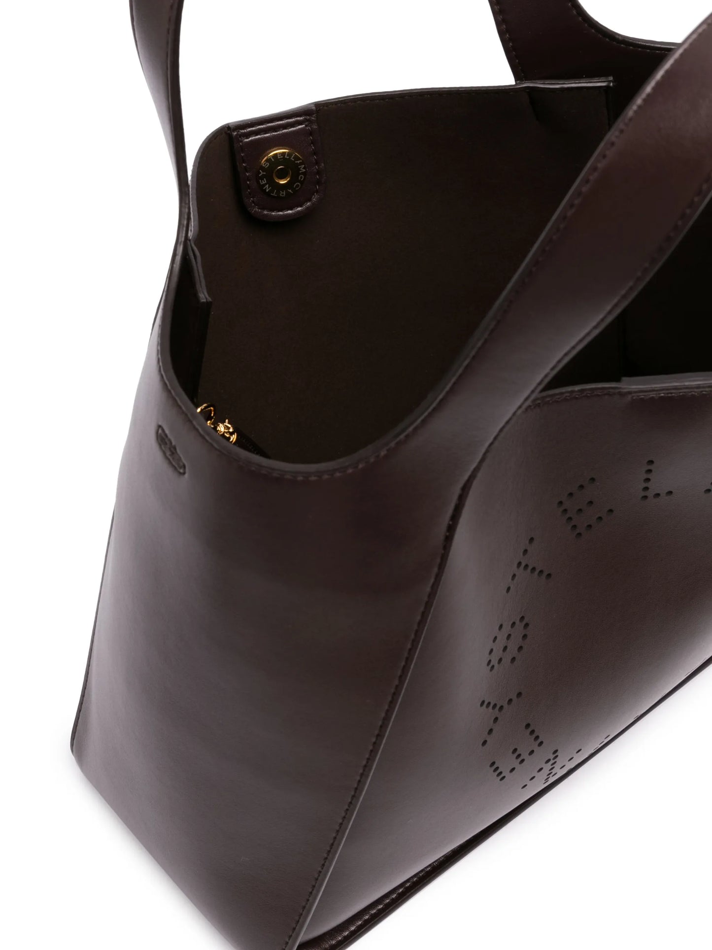 perforated-logo tote bag