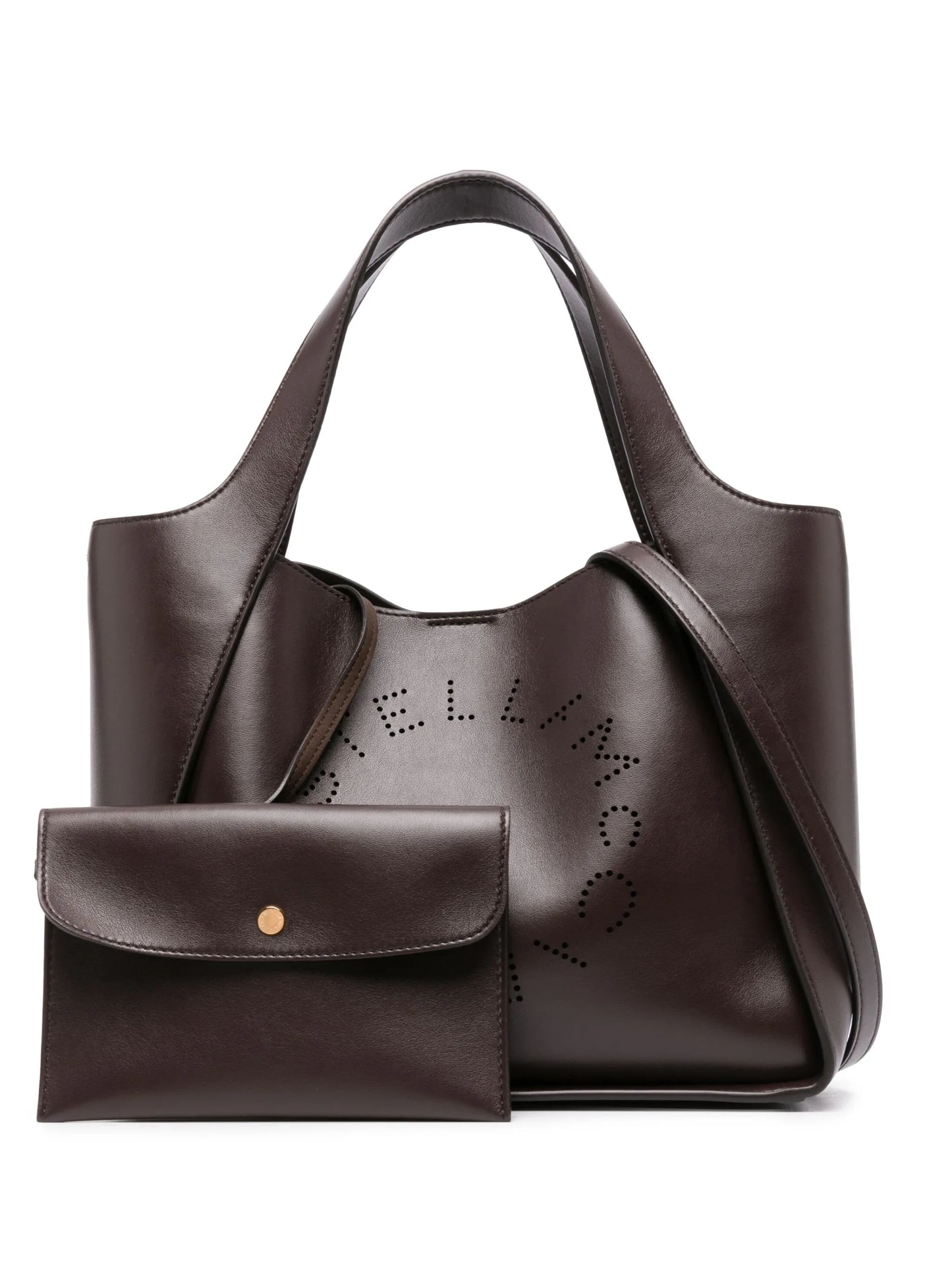 perforated-logo tote bag