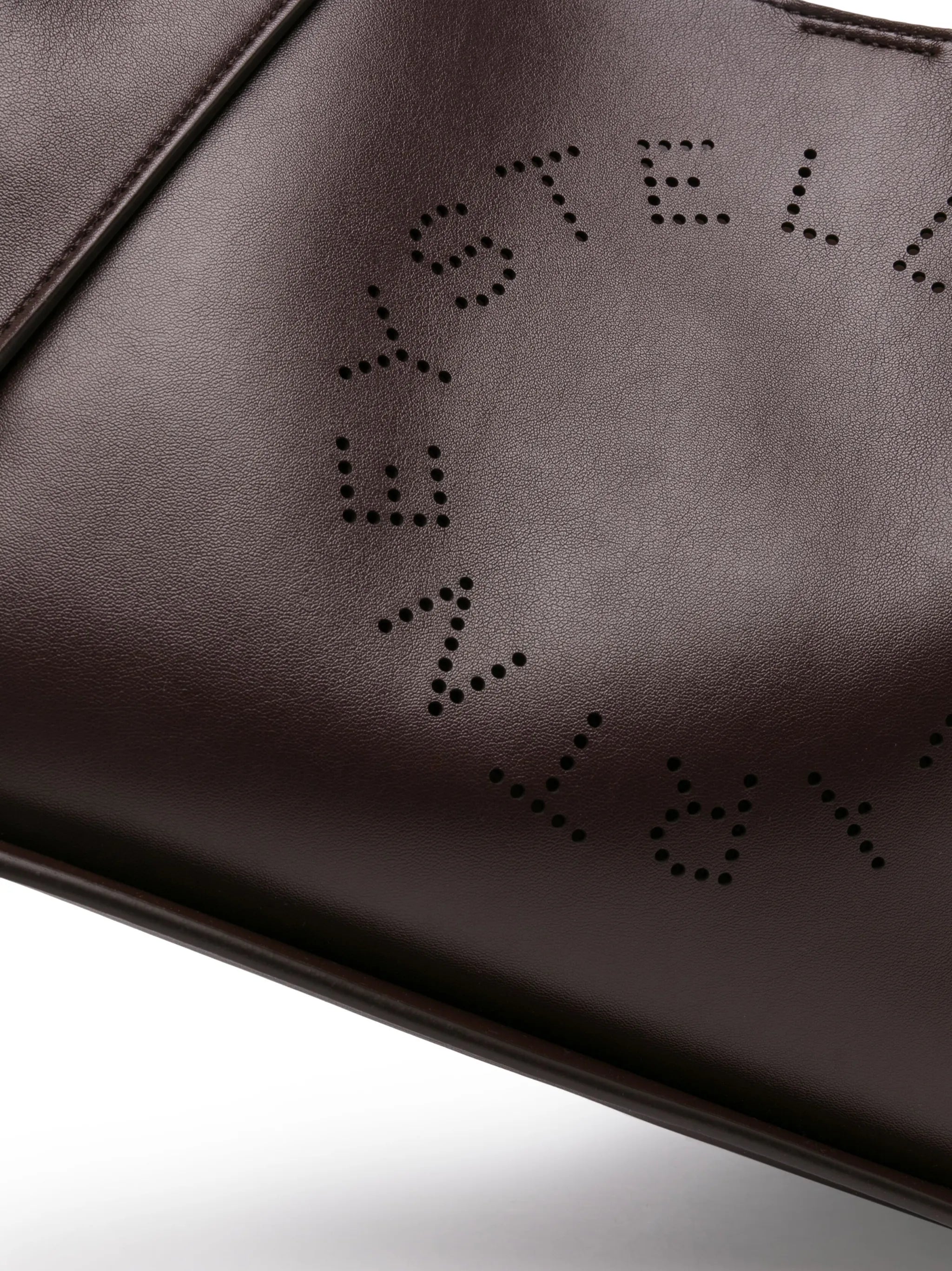 perforated-logo tote bag