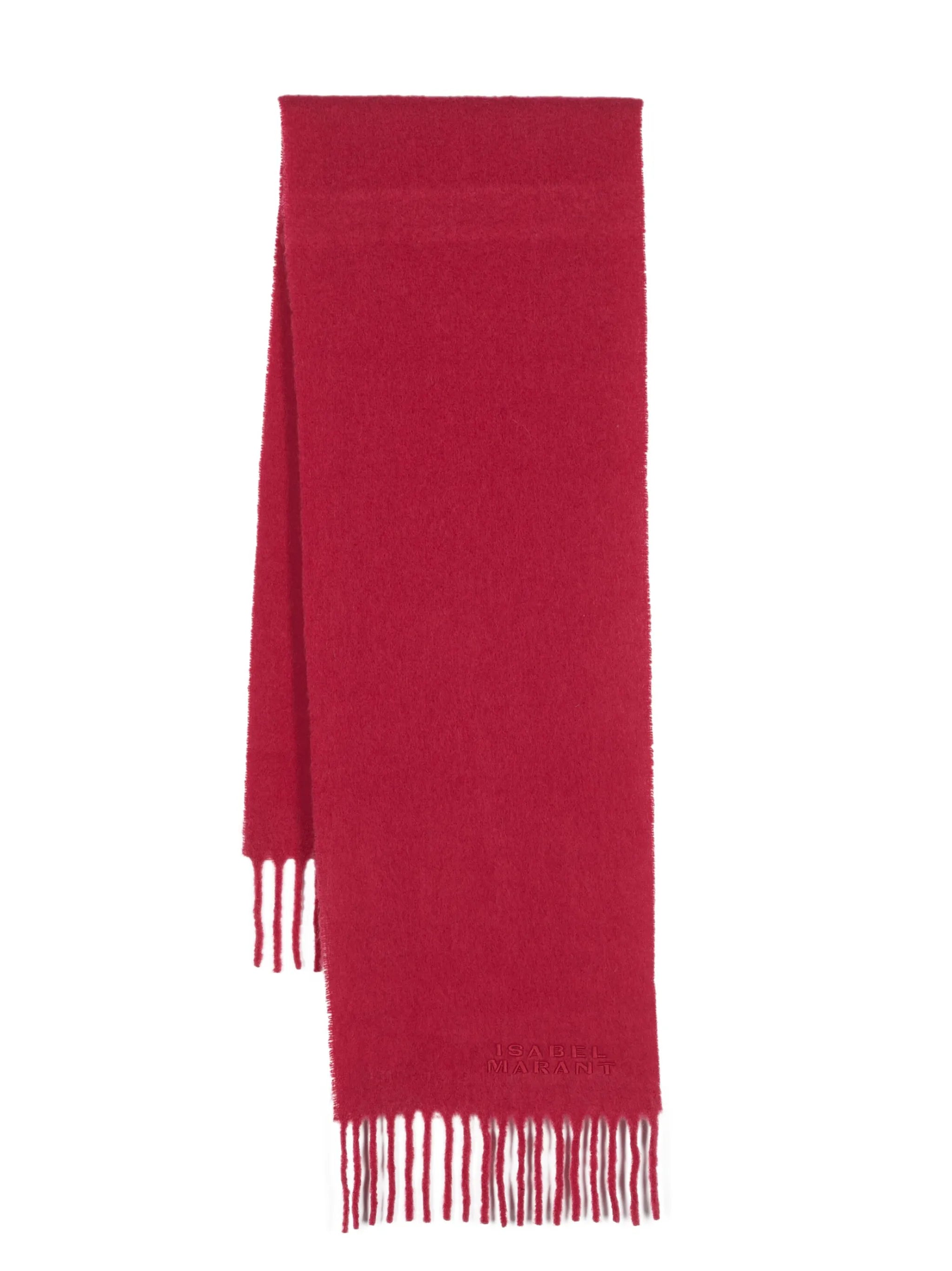 Firny logo-embroidered scarf