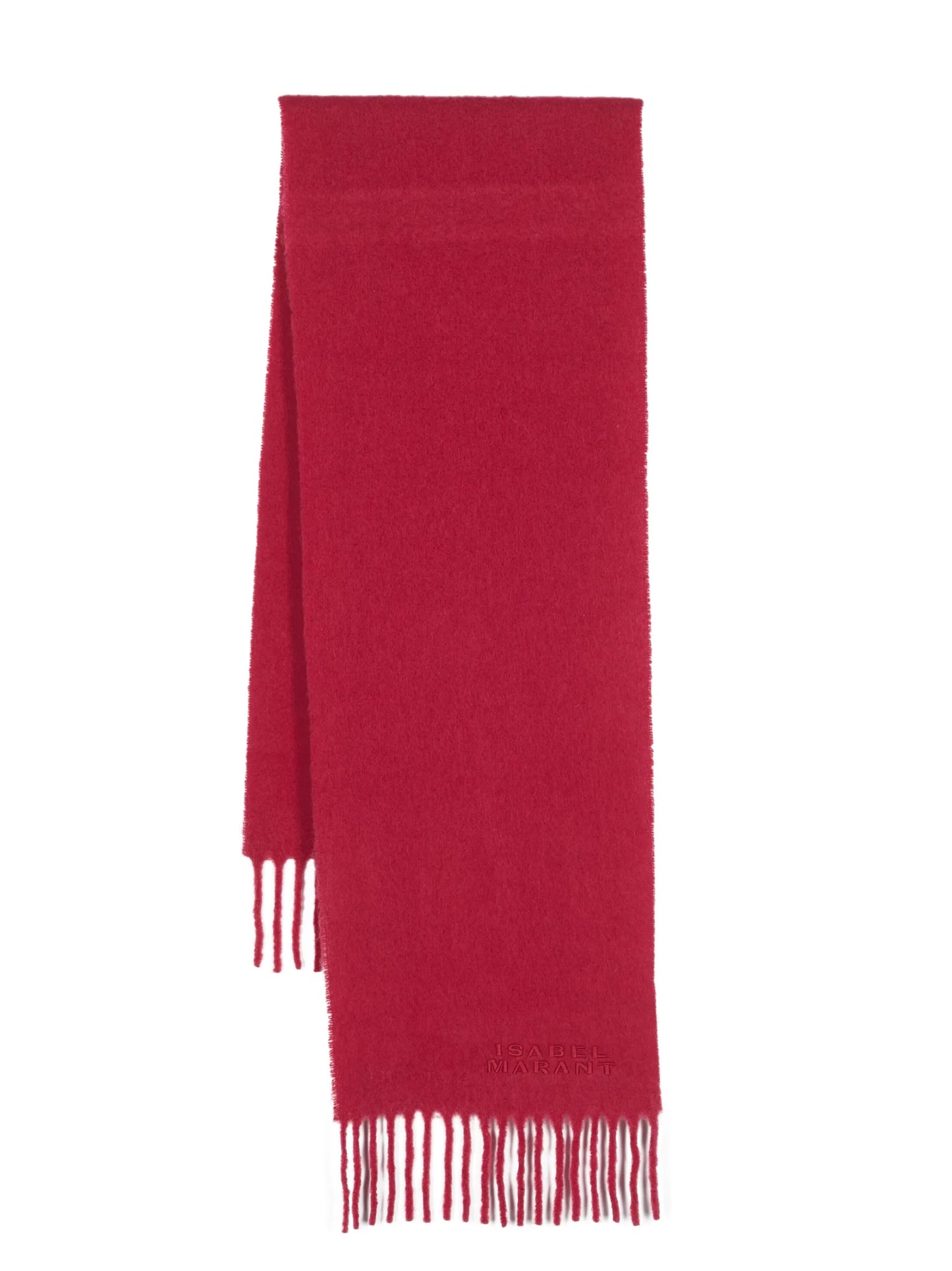 Firny logo-embroidered scarf