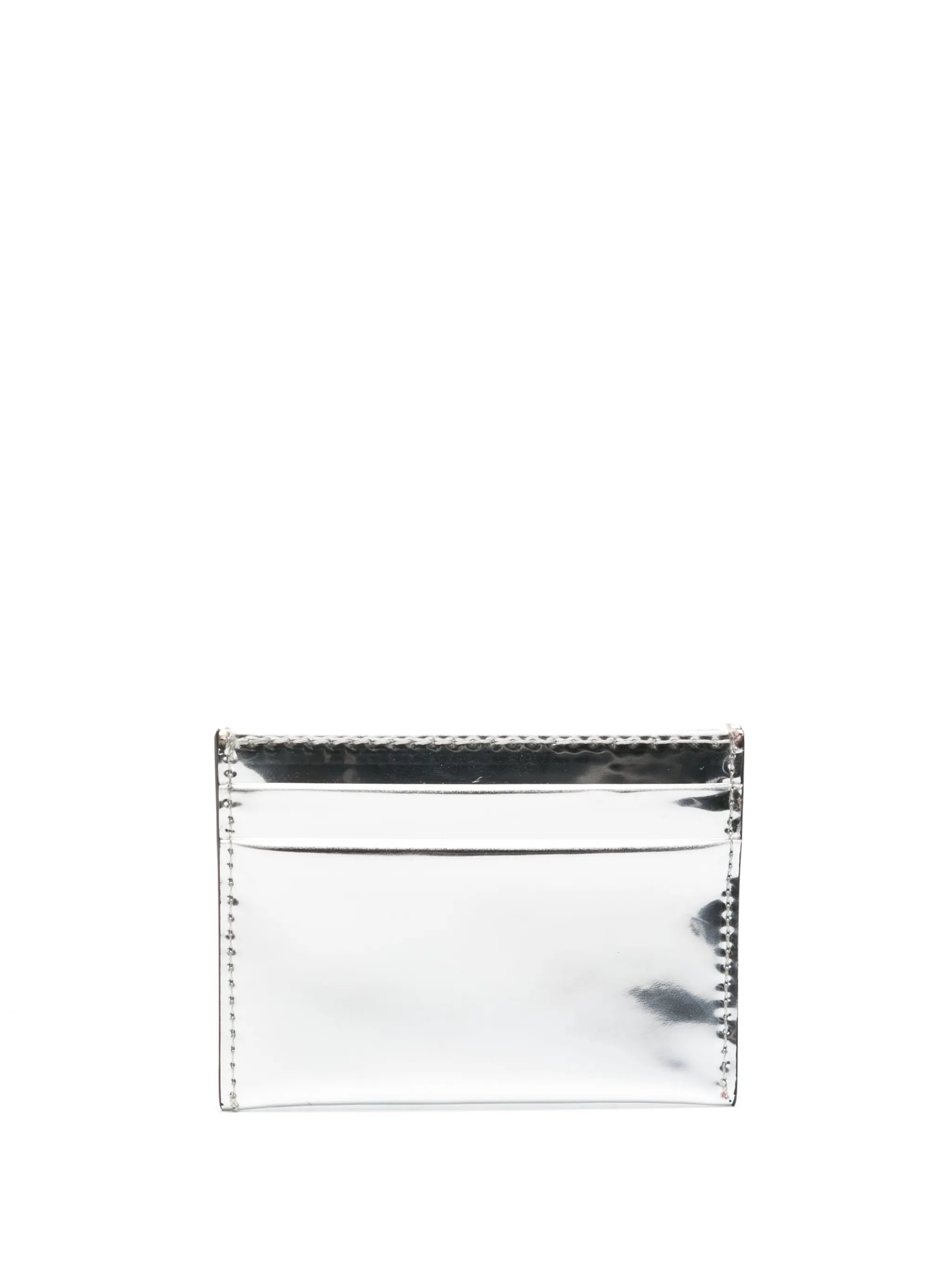 Chiba metallic-effect cardholder
