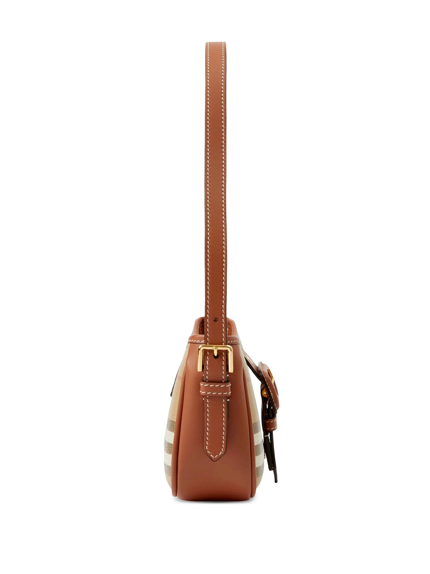 Vintage Check buckled shoulder bag