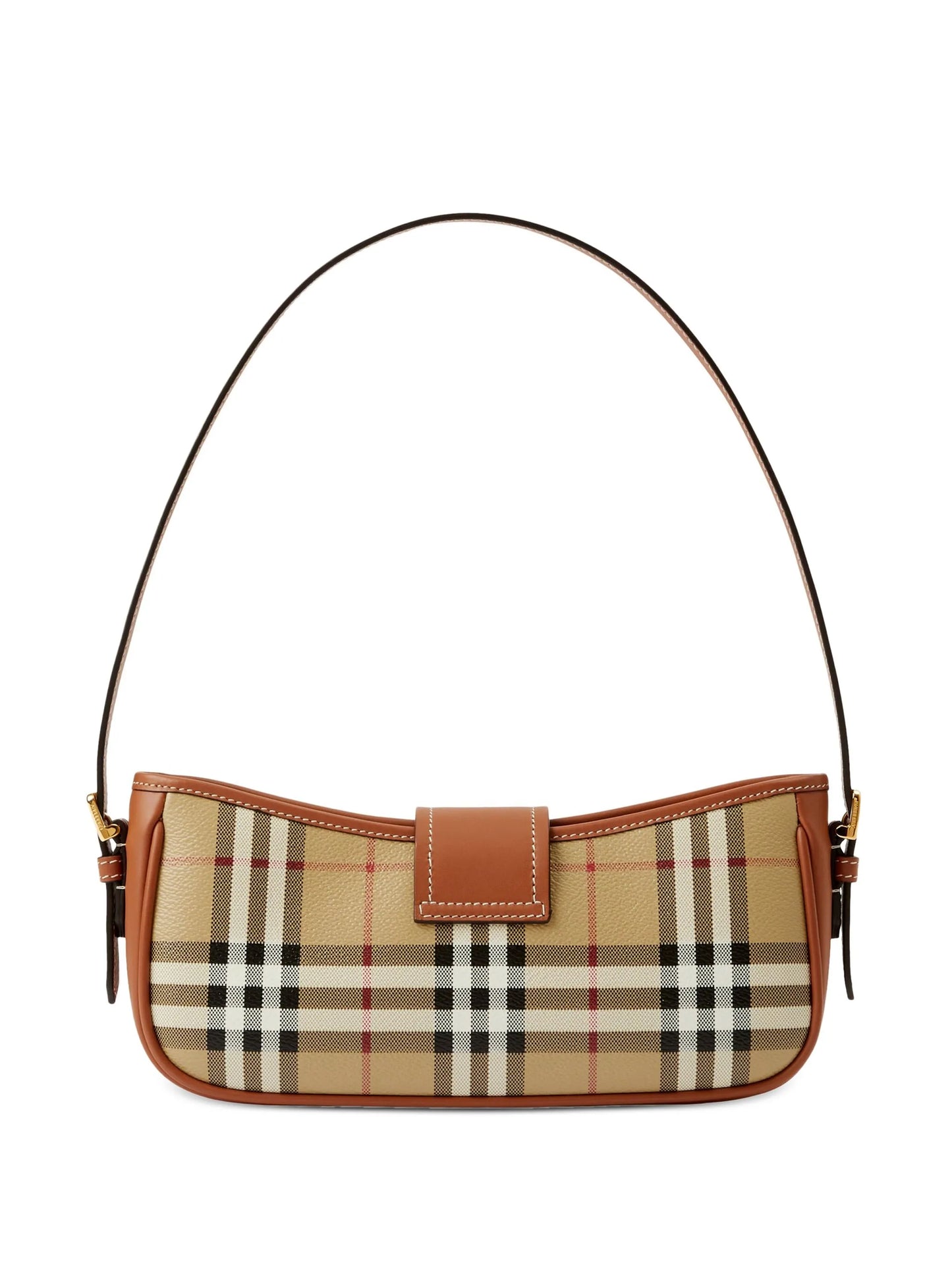 Vintage Check buckled shoulder bag