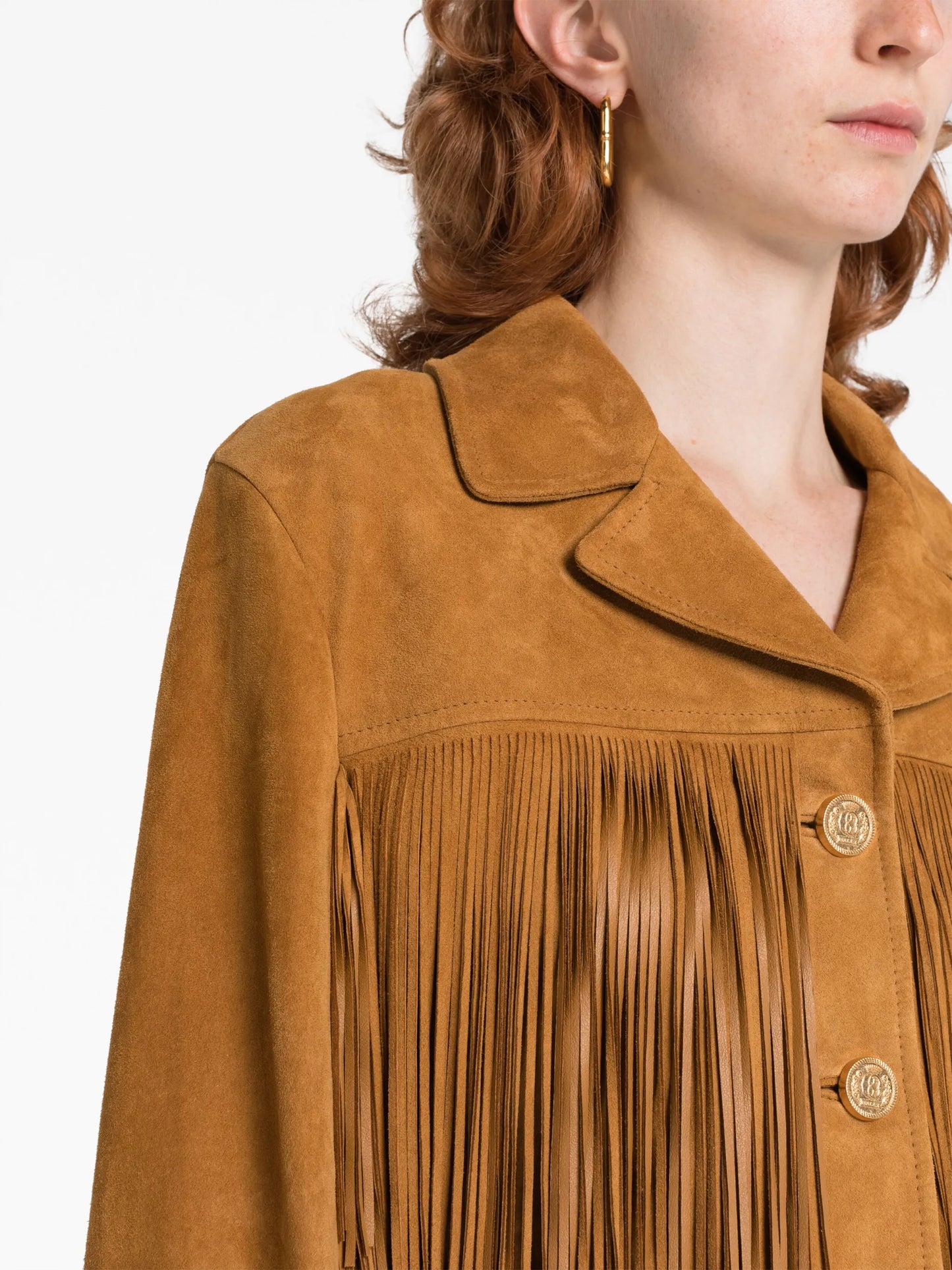 fringed suede jacket