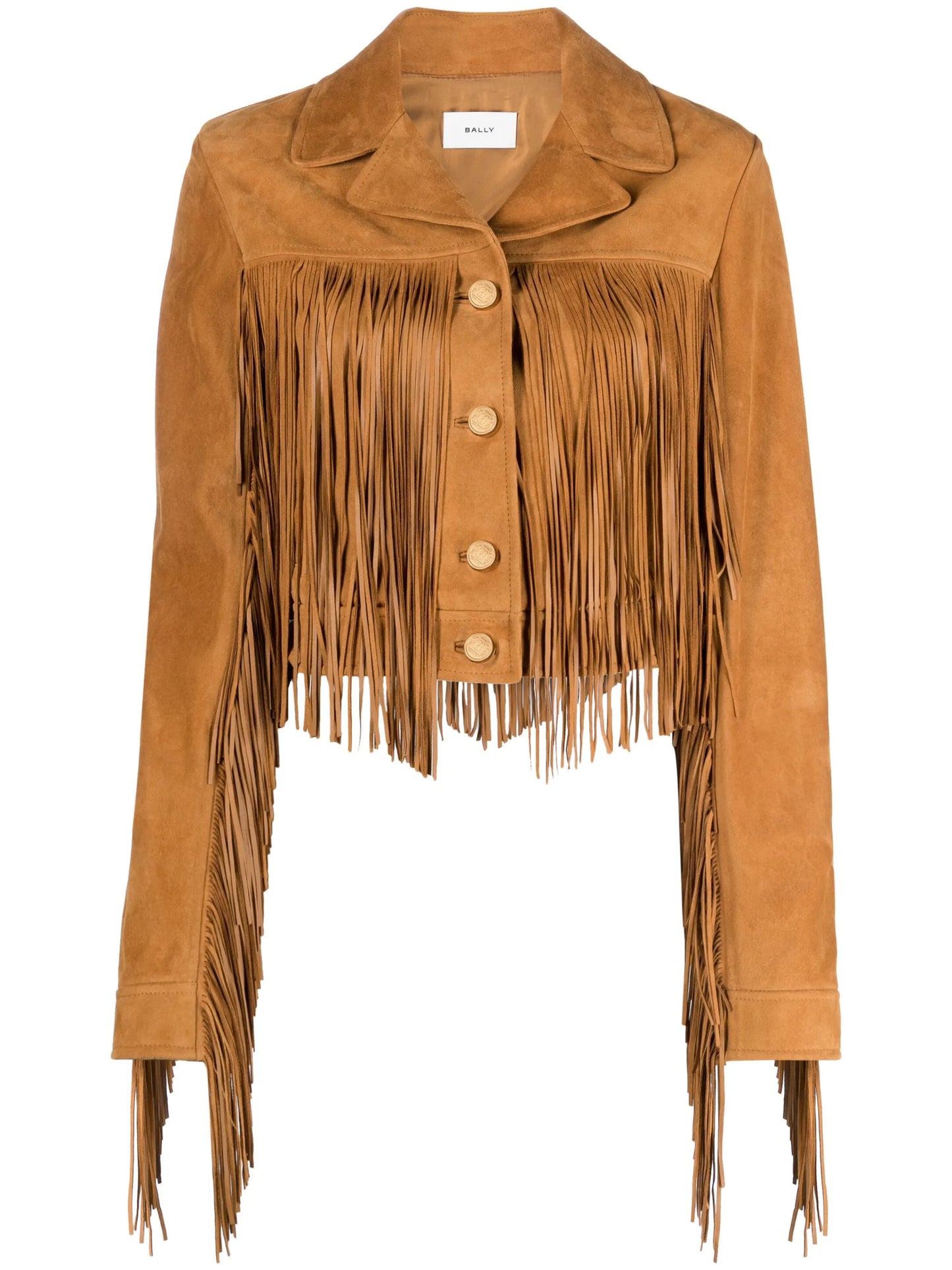 fringed suede jacket