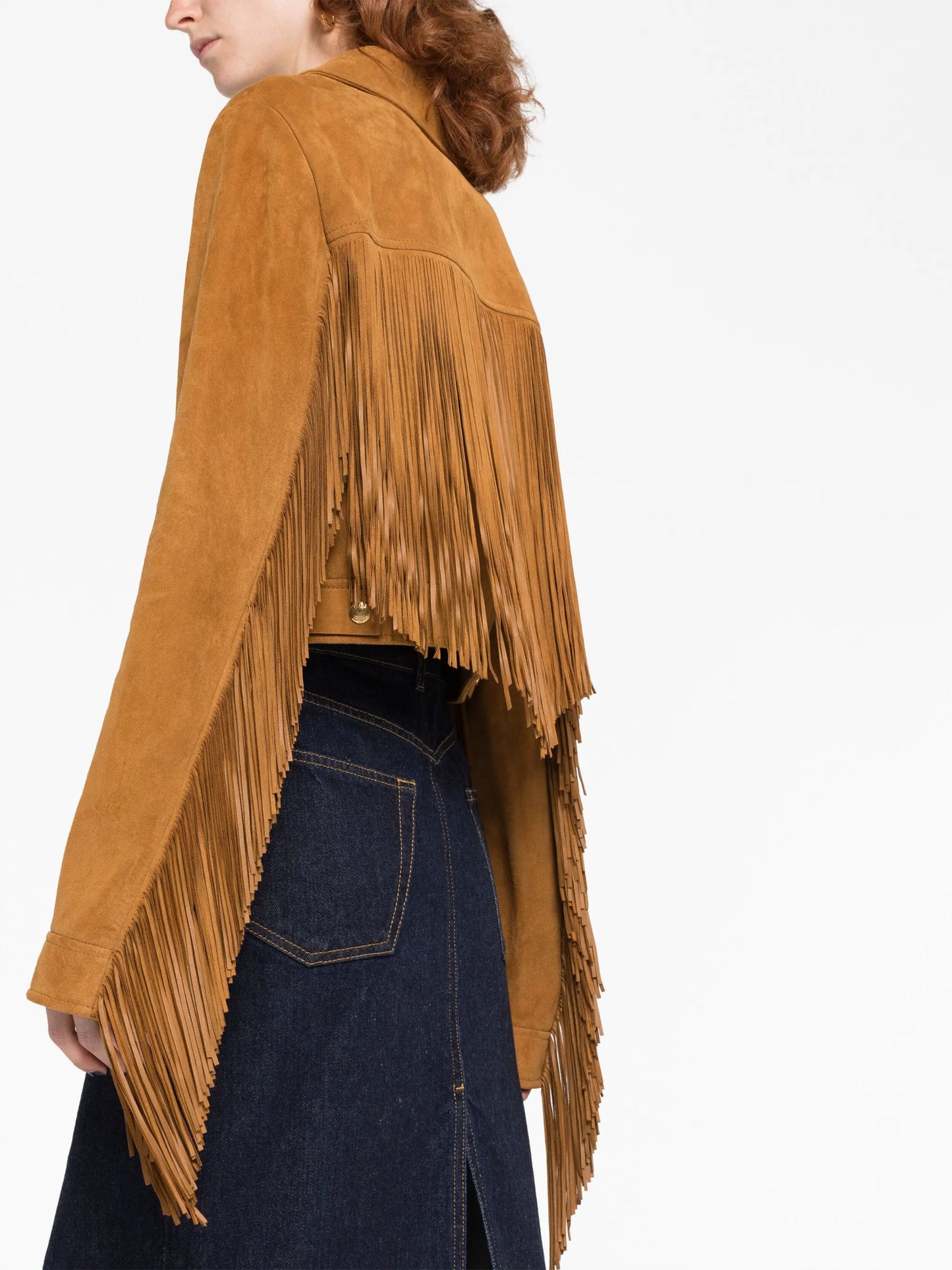 fringed suede jacket