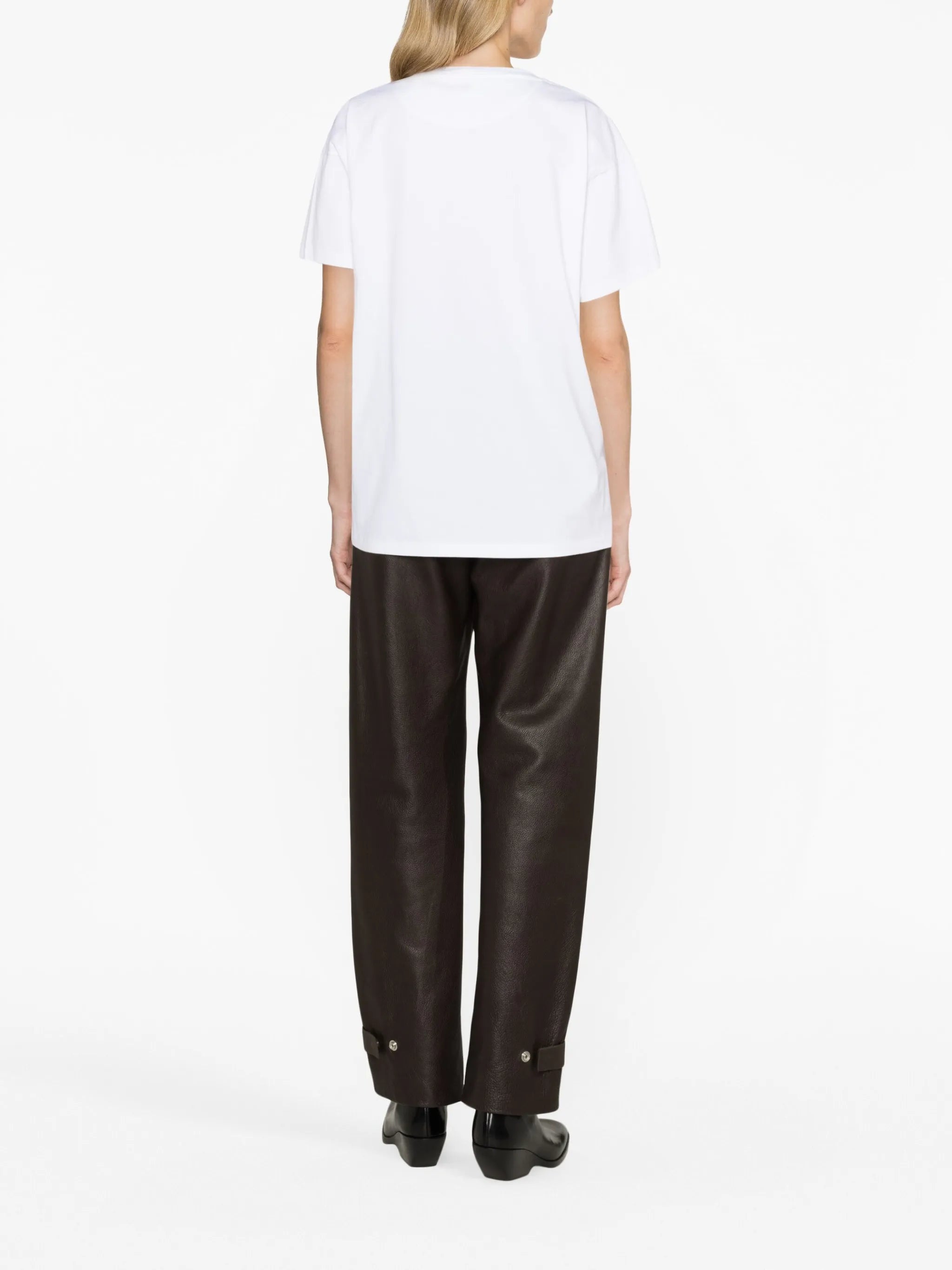 graphic-print organic-cotton T-shirt