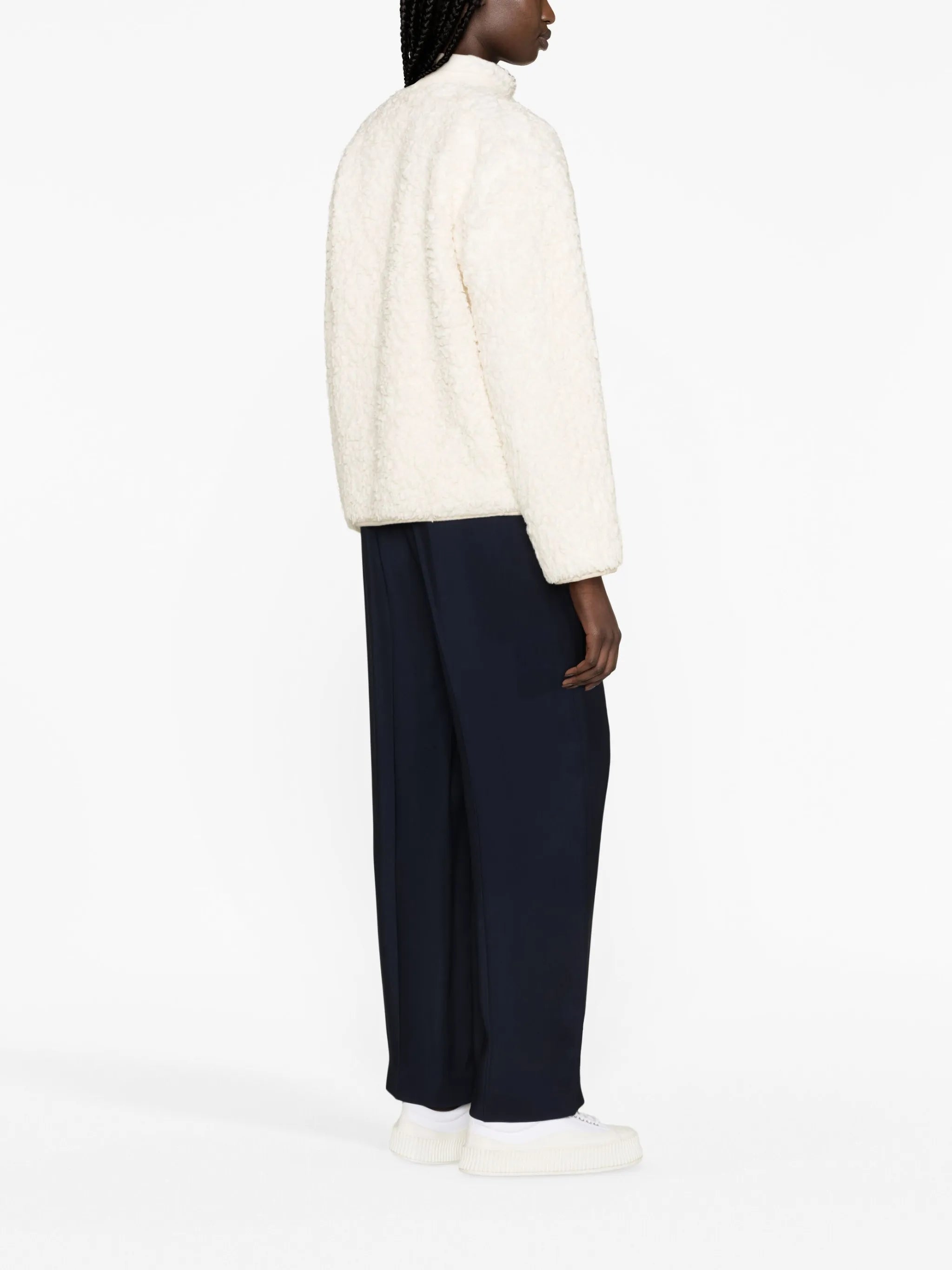 zip-up fleece jacket