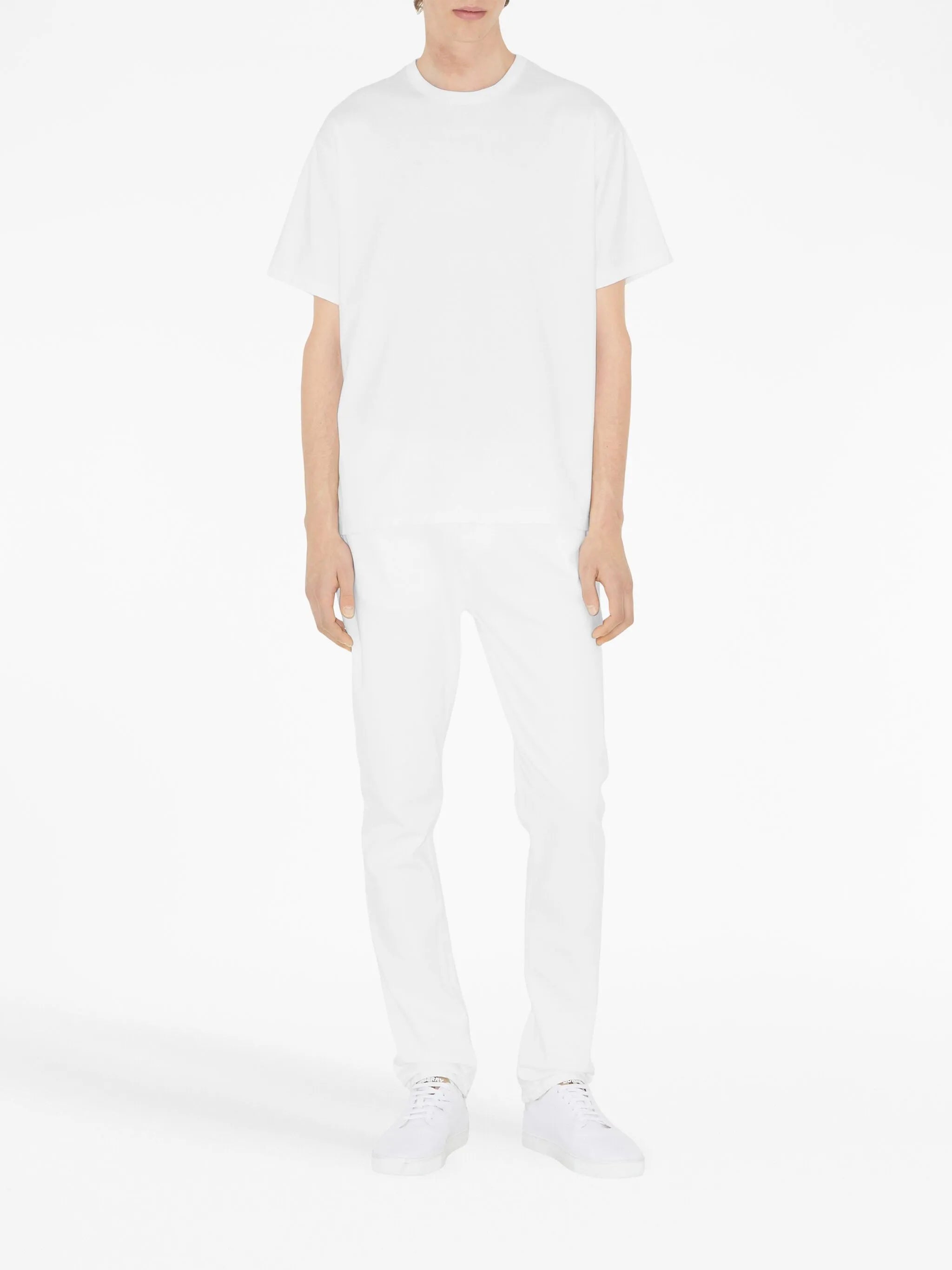 mid-rise slim-fit jeans