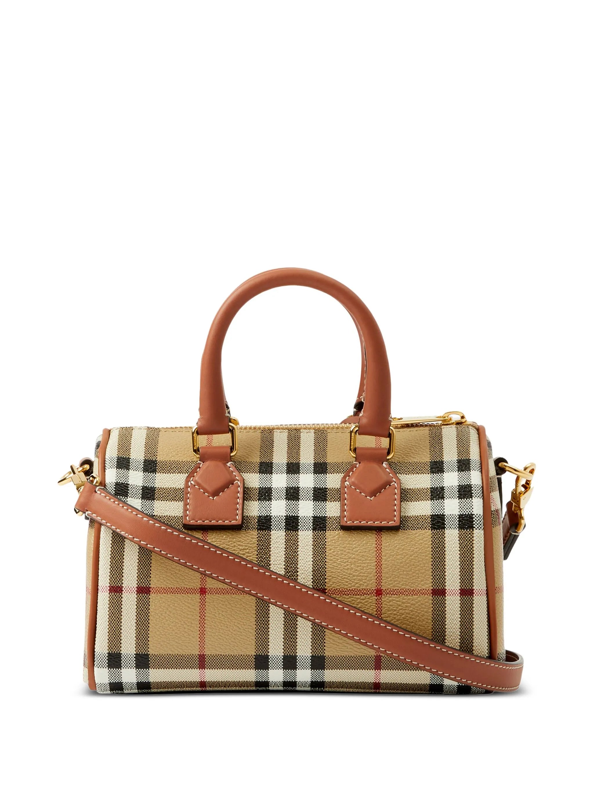 Check Mini Bowling bag