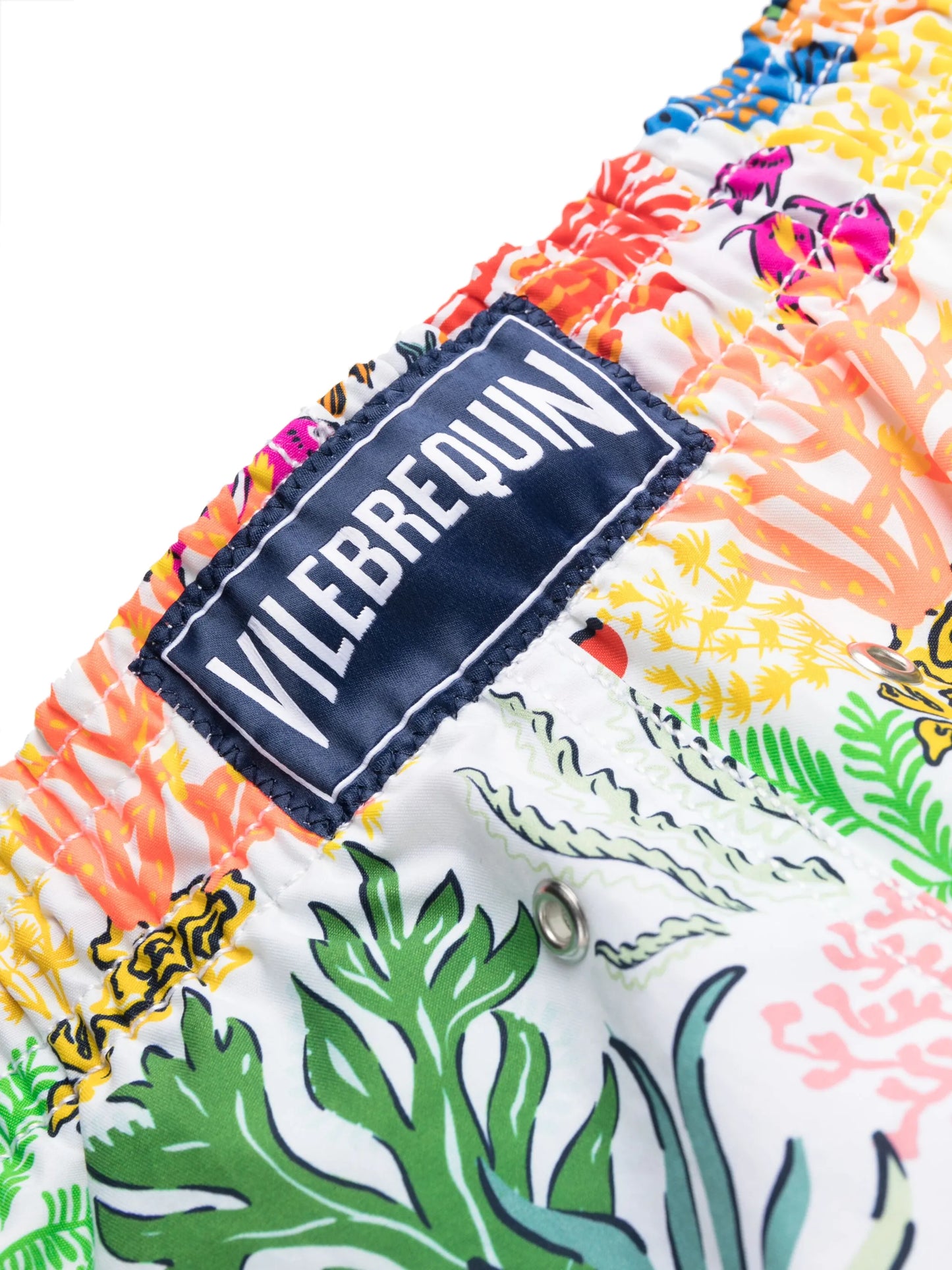 sea-print swim shorts