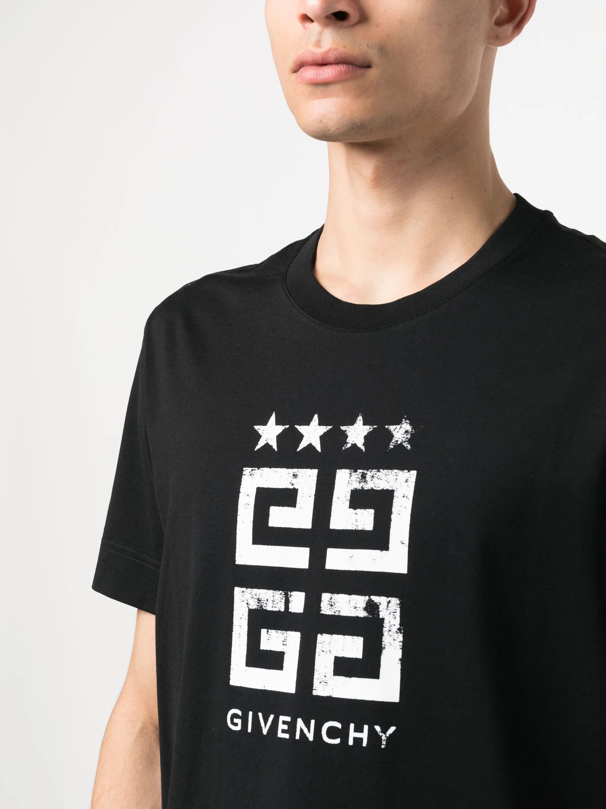 logo-print cotton T-shirt