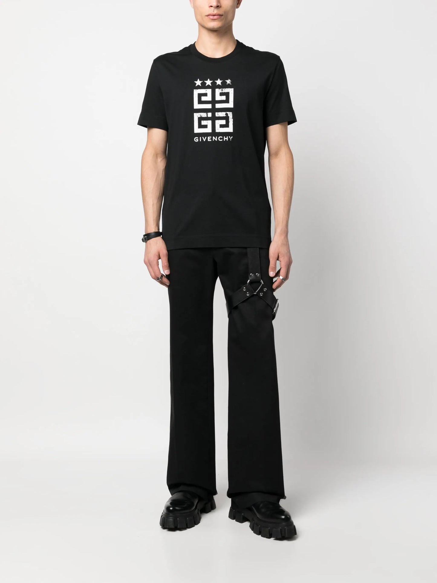 logo-print cotton T-shirt