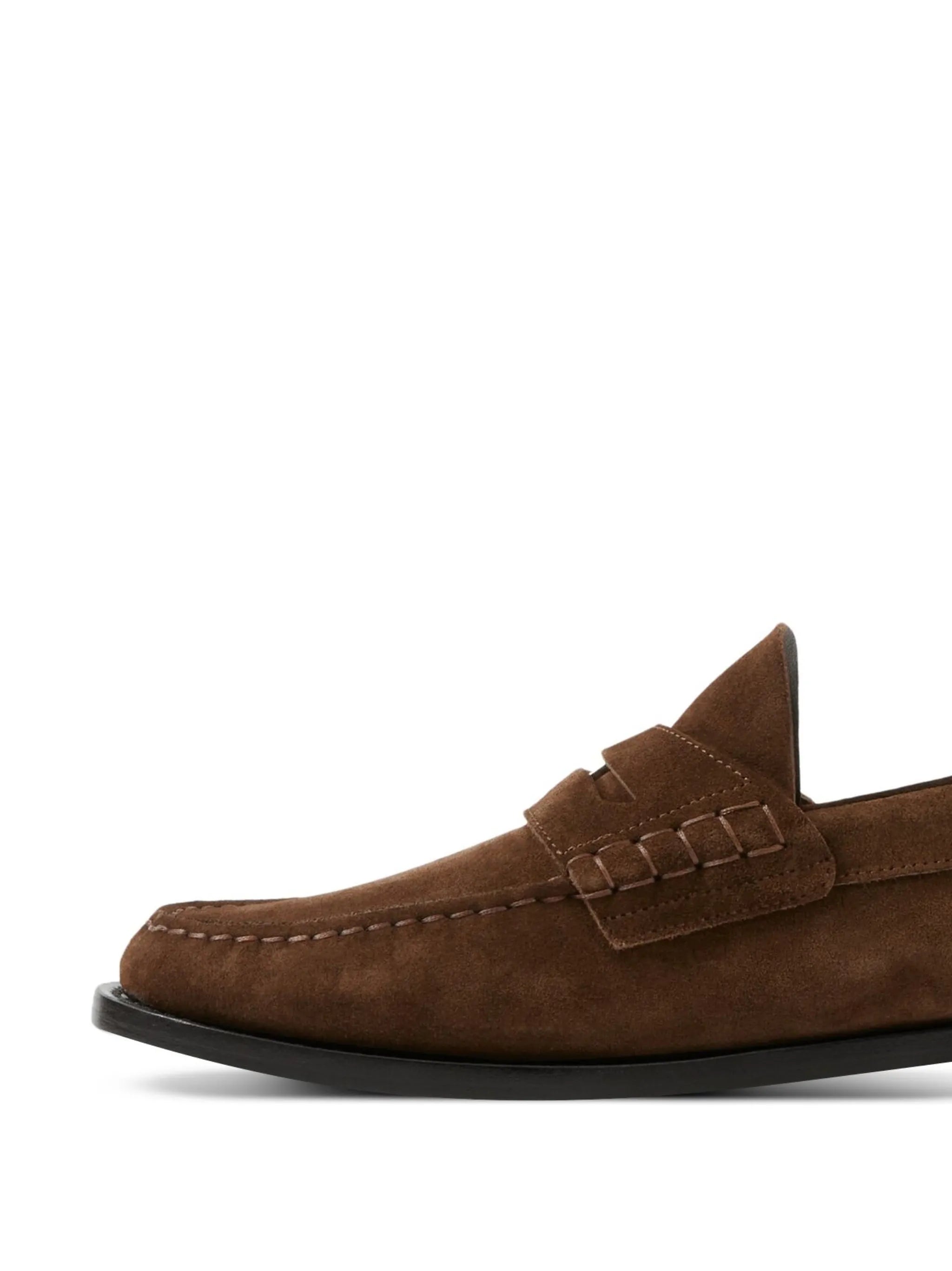 coin-detail penny loafers
