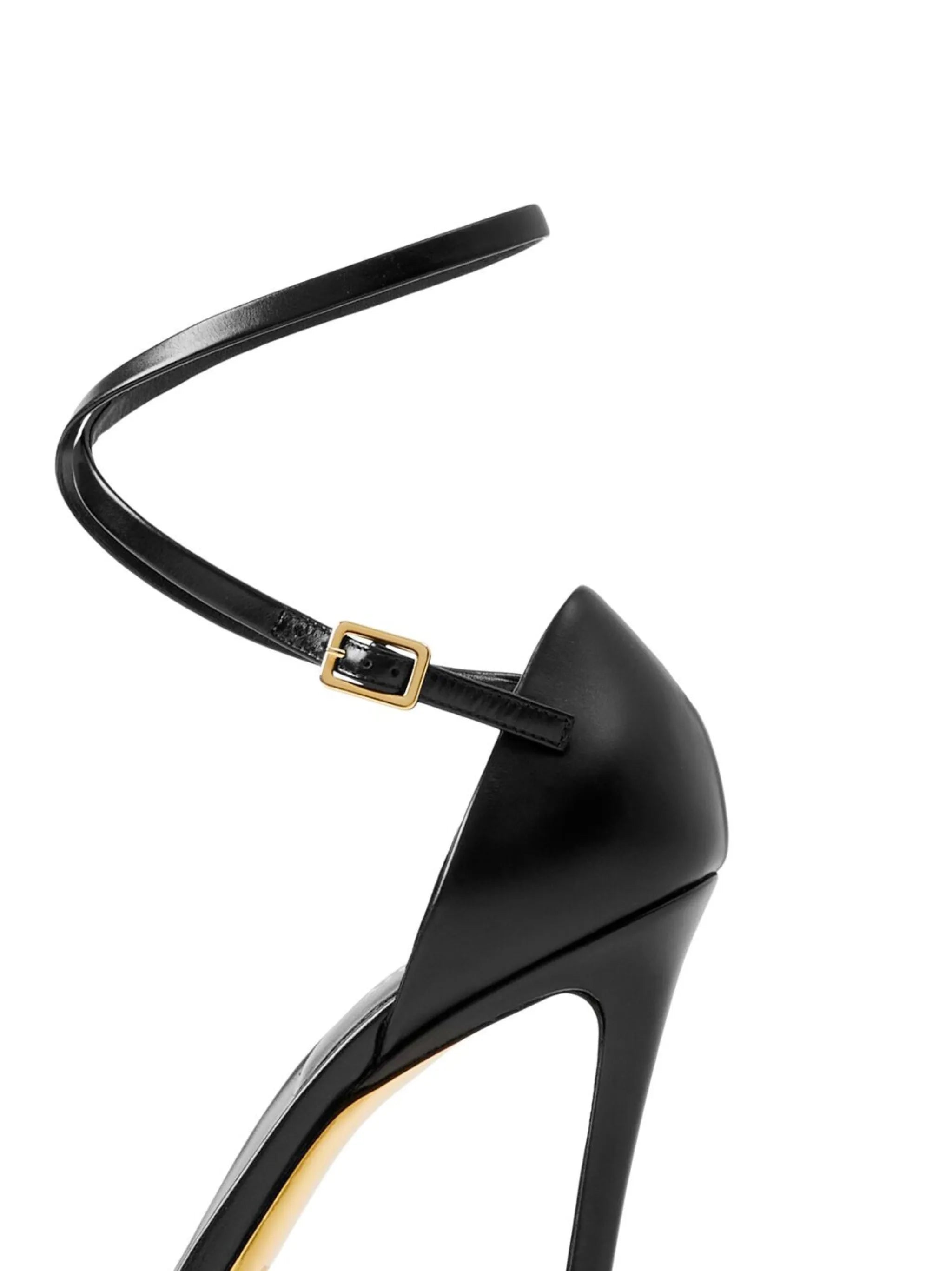 100mm wrap-around leather sandals