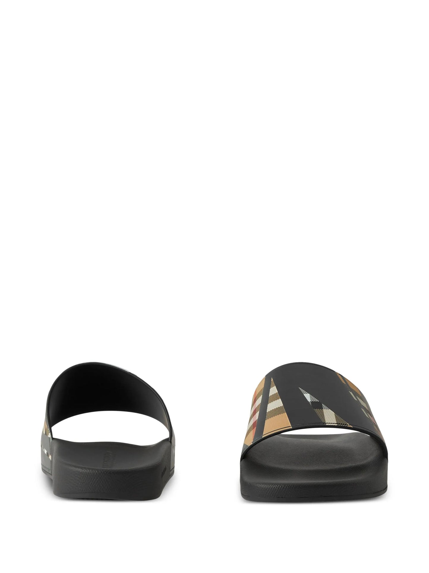 Vintage Check sliced-print slides