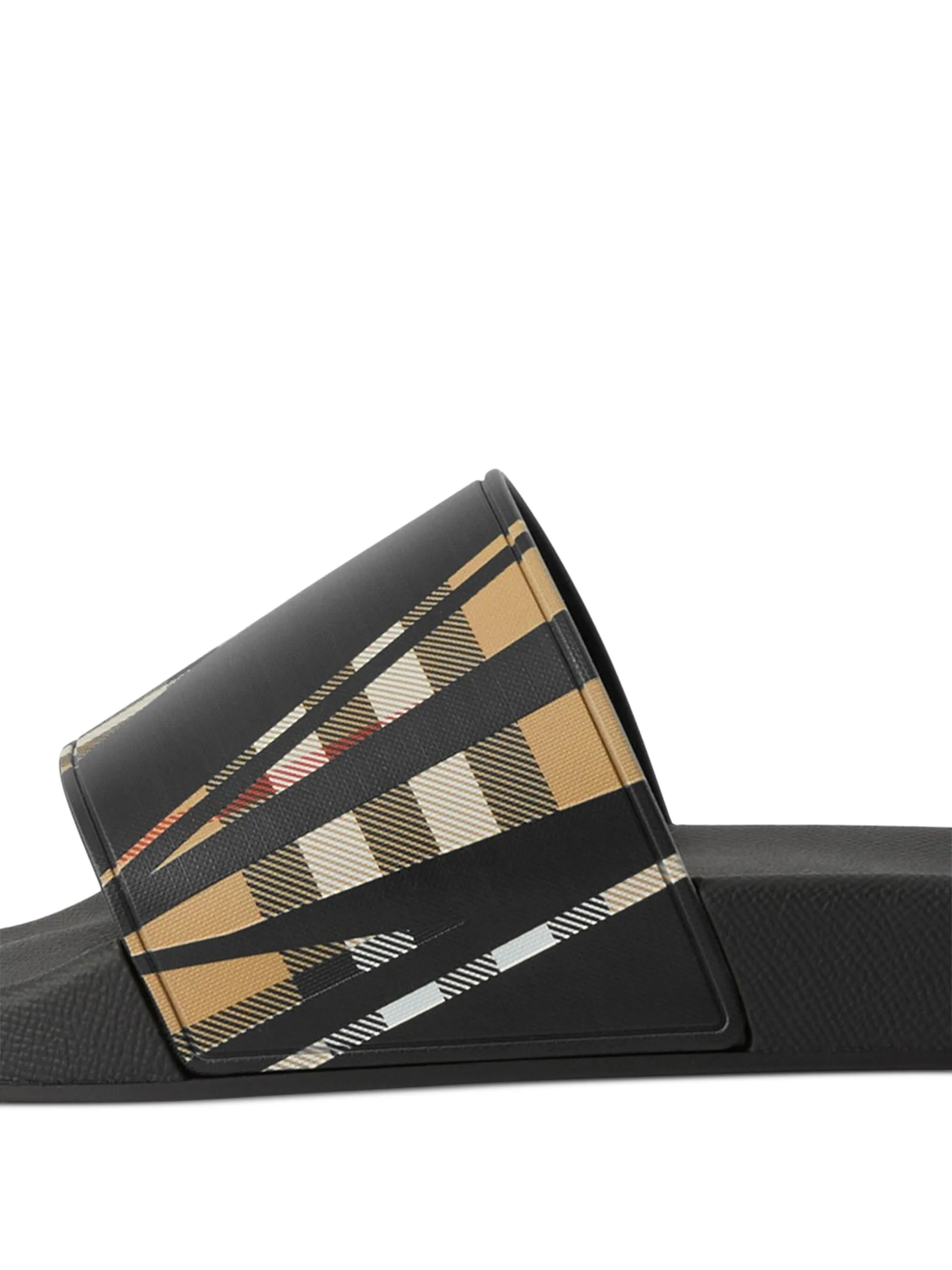 Vintage Check sliced-print slides