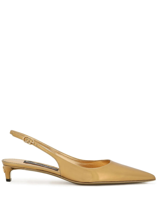 Lollo 30mm leather pumps