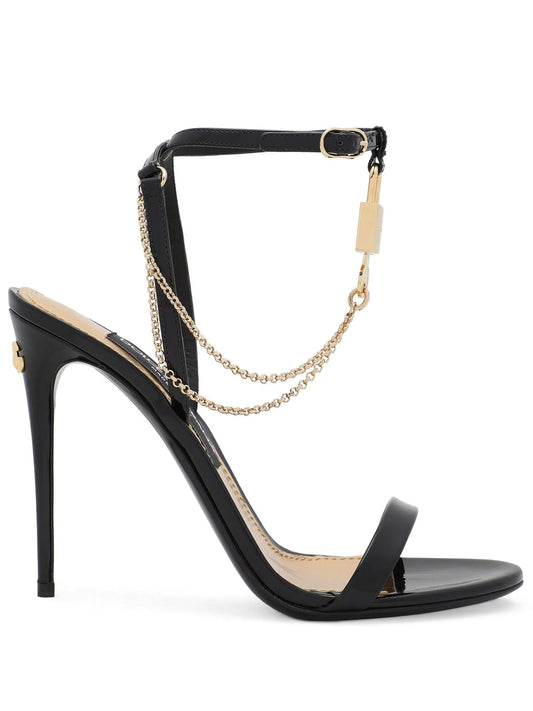 105mm Keira chain-link sandals
