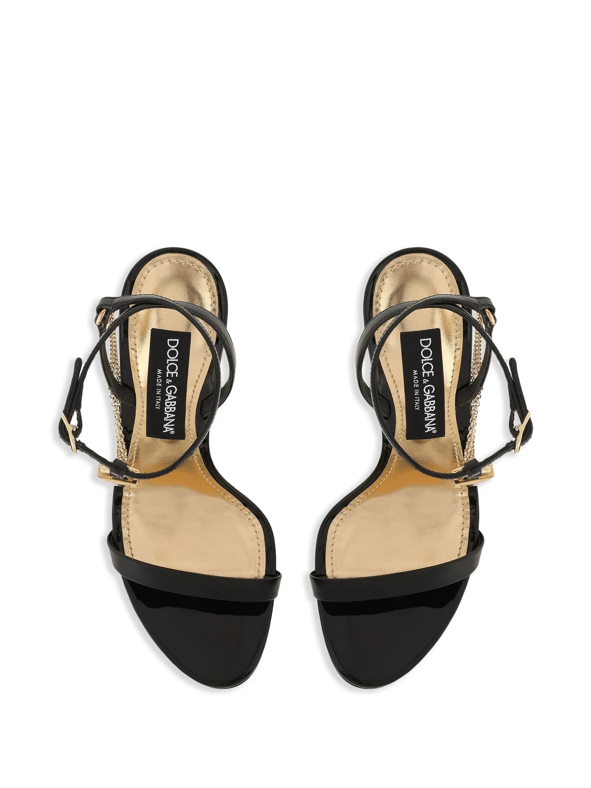 105mm Keira chain-link sandals